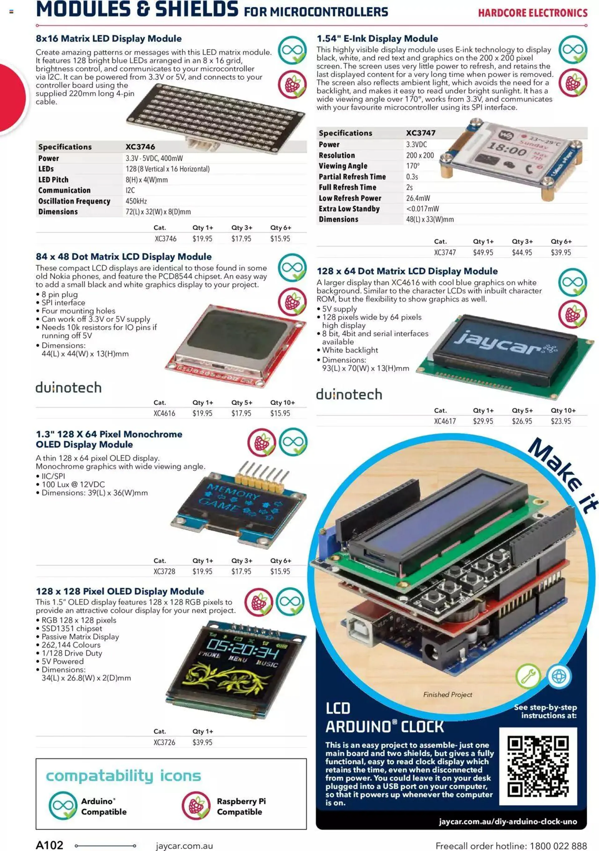 Jaycar Engineering And Scientific Catalogue Back - Catalogue valid from 27 October to 31 January 2024 - page 102