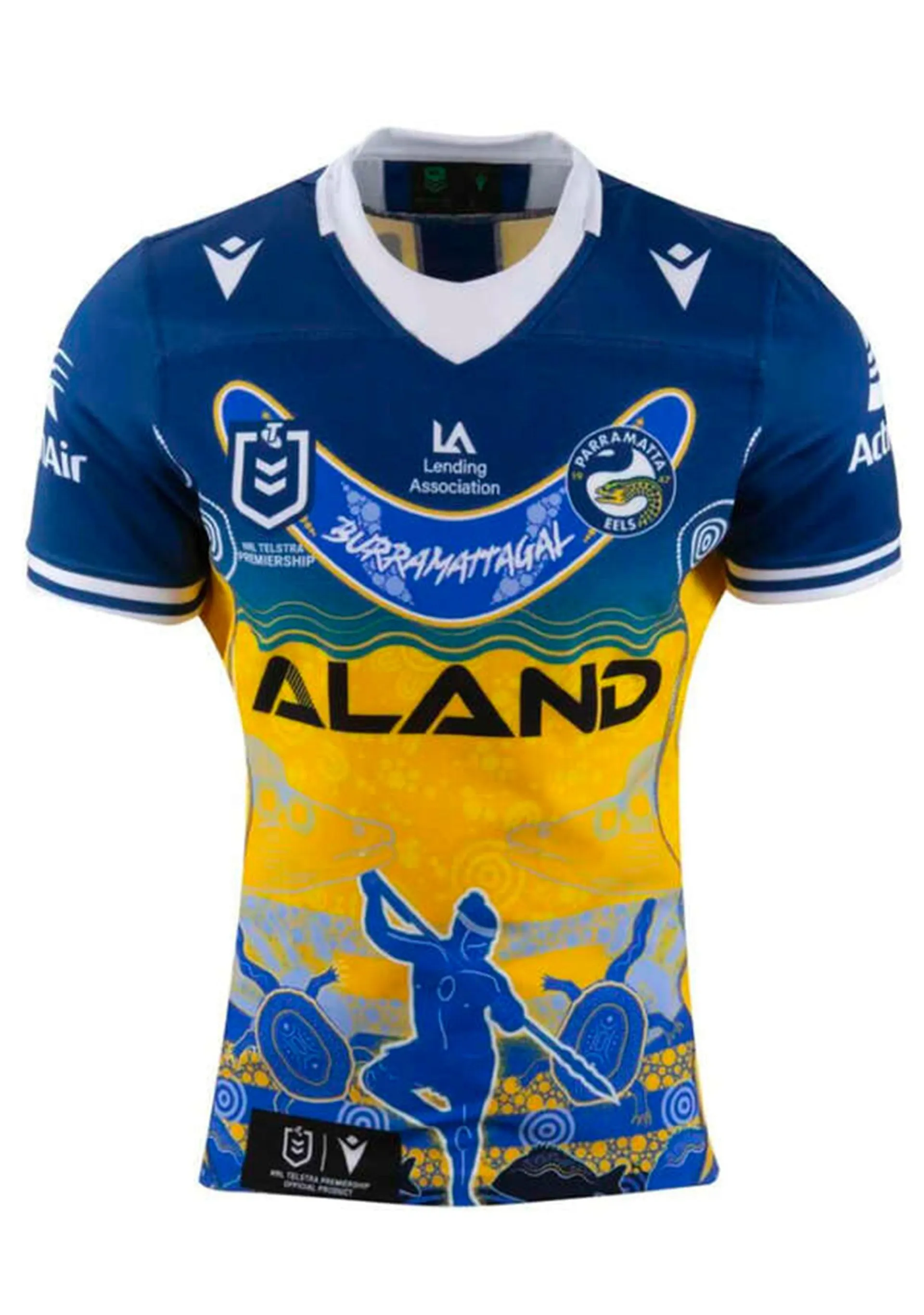 Macron Parramatta Eels M23 Indigenous Shirt Replica Senior 58563315