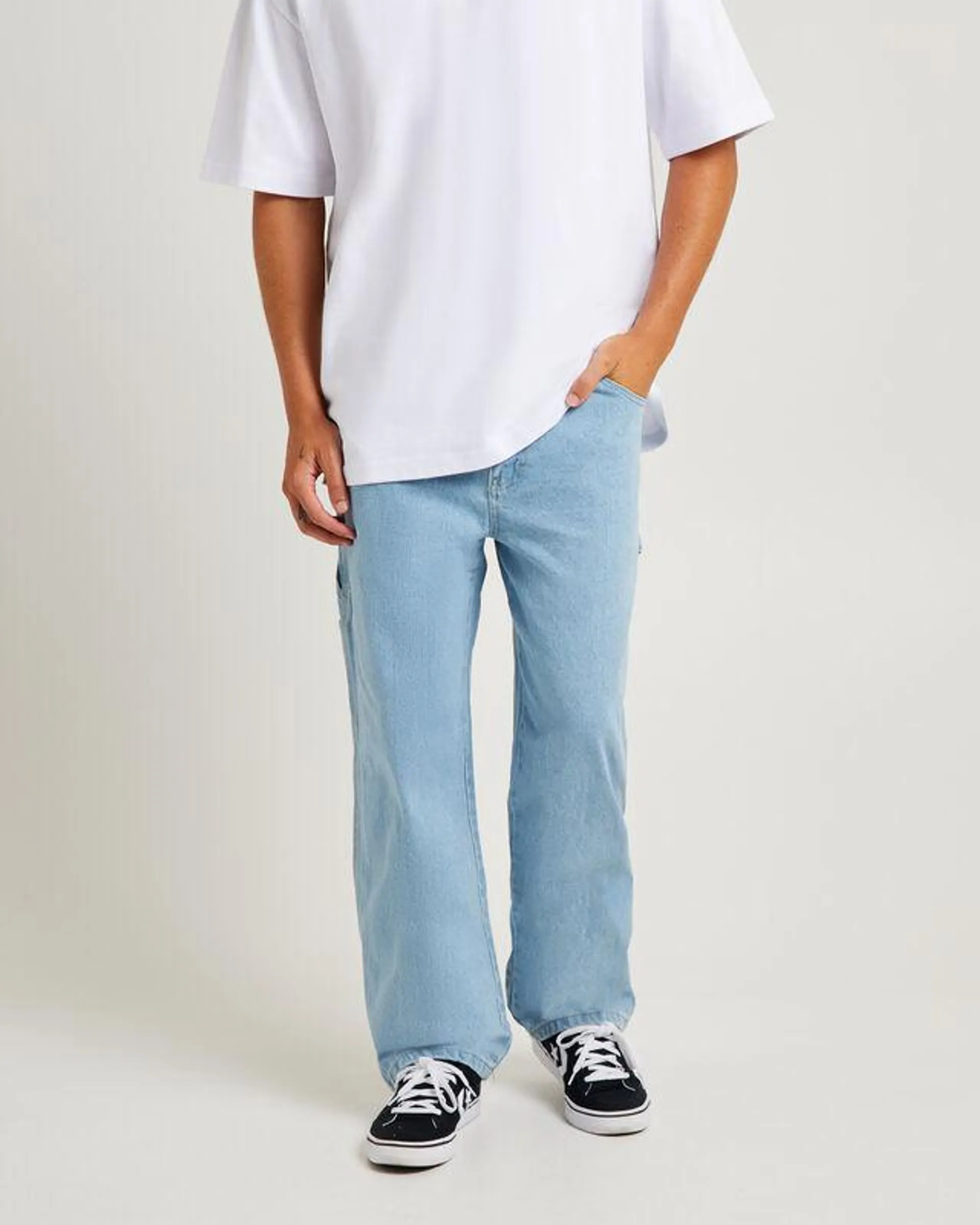 Relaxed Fit Carpenter Jeans Light