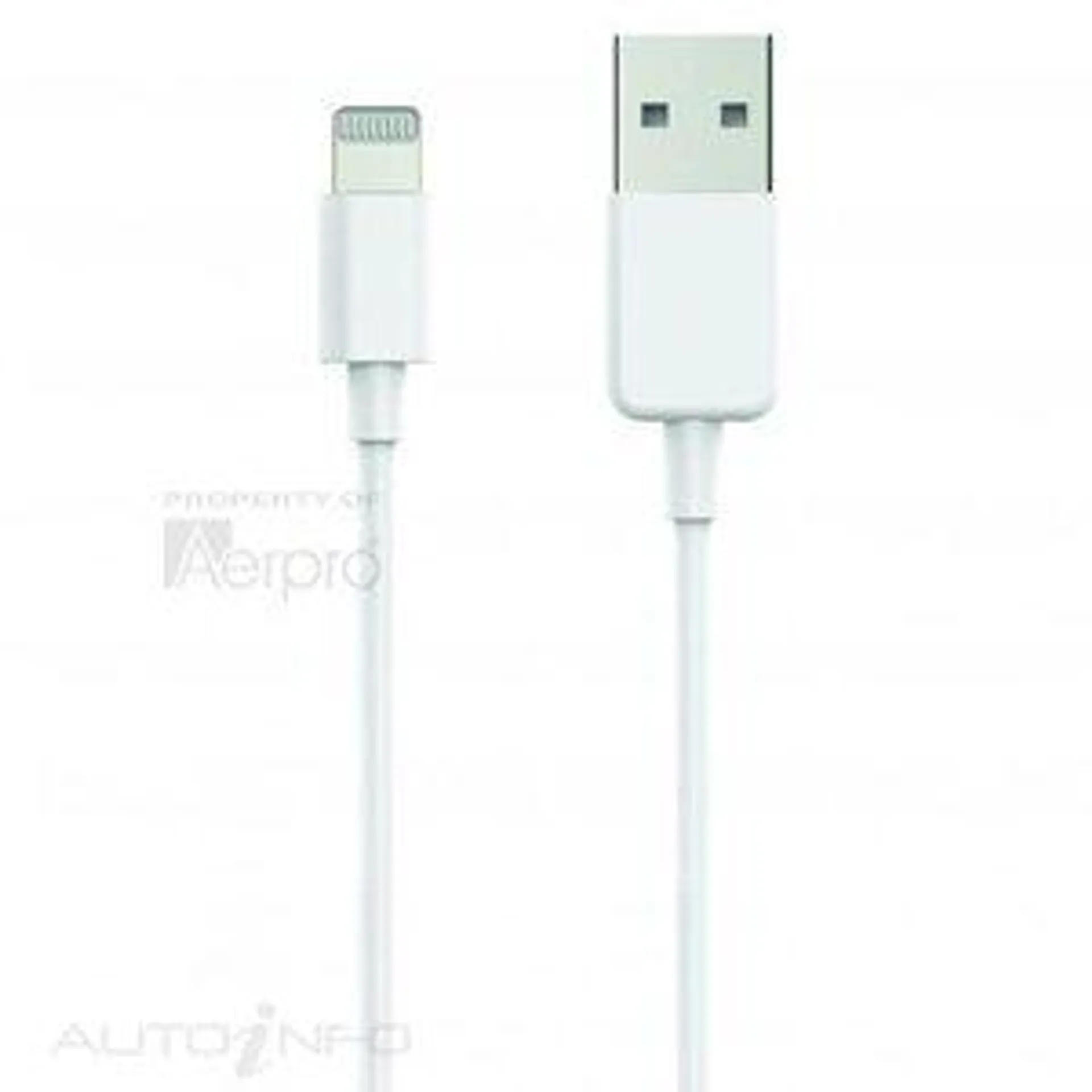 Aerpro Lightning to USB-A Cable 1m / White - APL300W