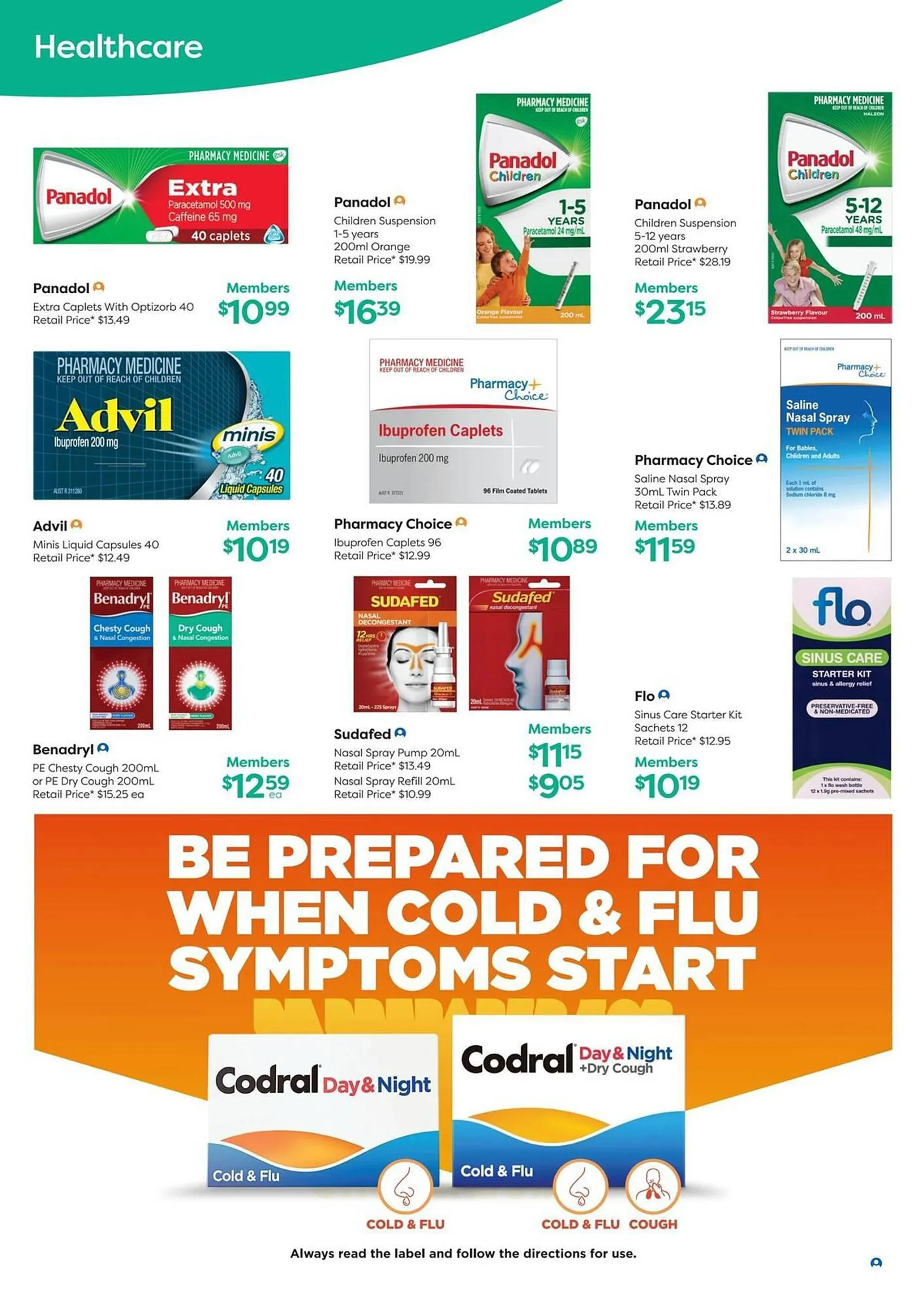 National Pharmacies catalogue - Catalogue valid from 27 March to 9 April 2024 - page 3