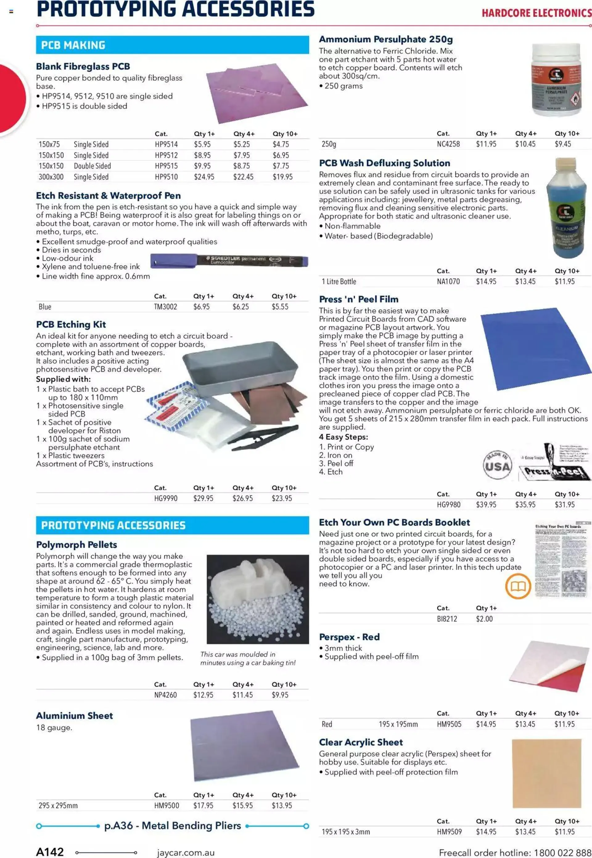 Jaycar Engineering And Scientific Catalogue Back - Catalogue valid from 27 October to 31 January 2024 - page 142