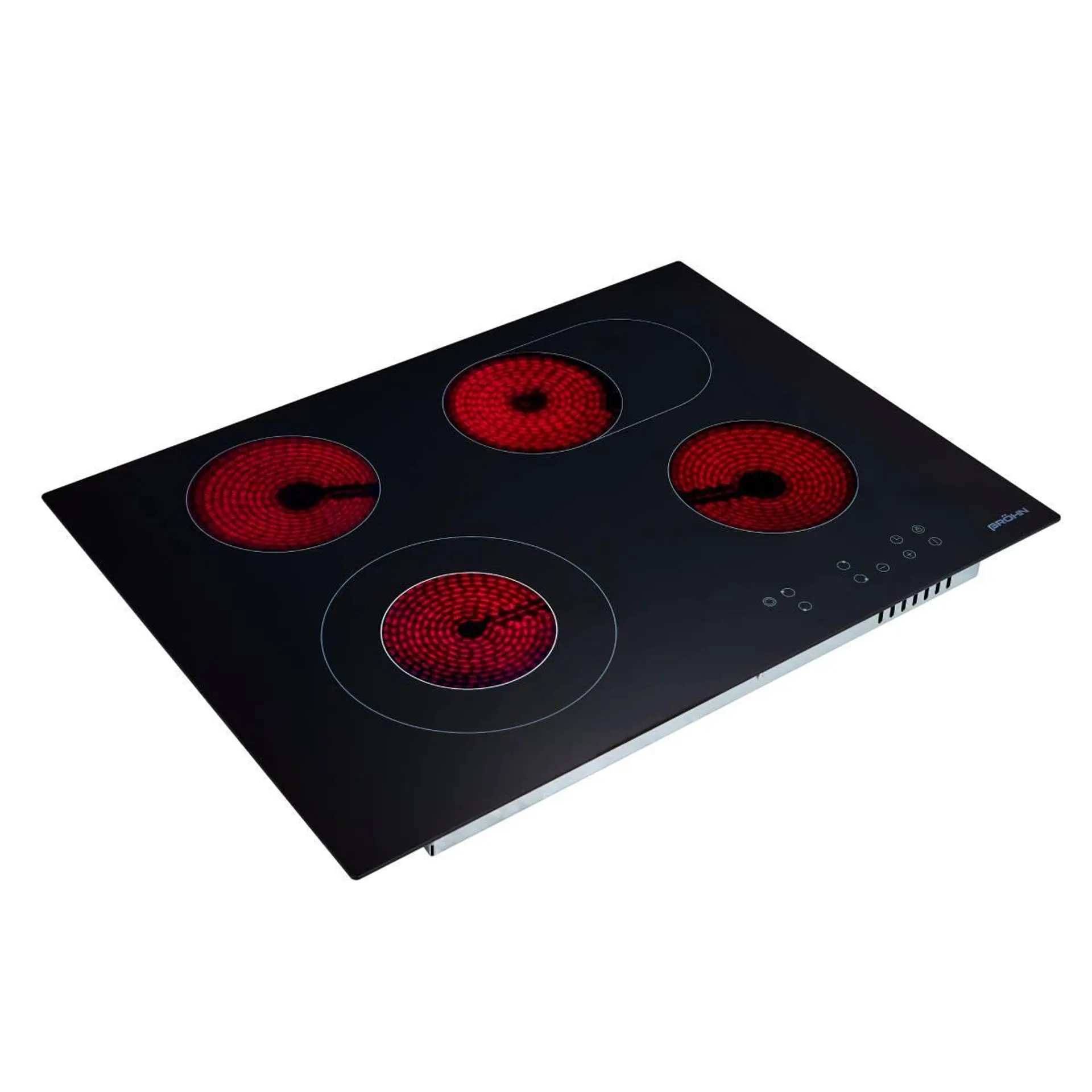 Brohn 70cm Ceramic Cooktop Black 2KC472