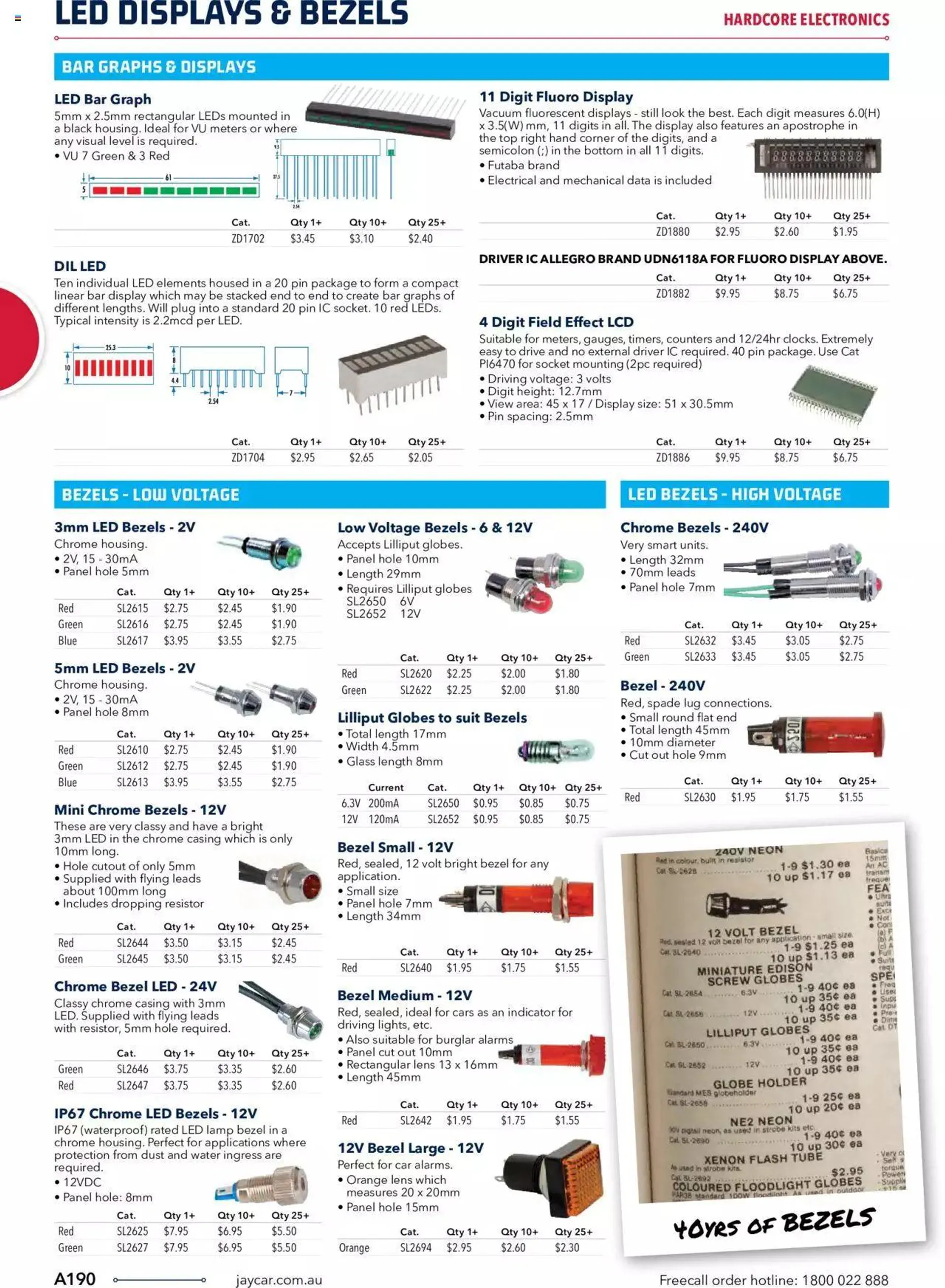 Jaycar Engineering And Scientific Catalogue Back - Catalogue valid from 27 October to 31 January 2024 - page 190