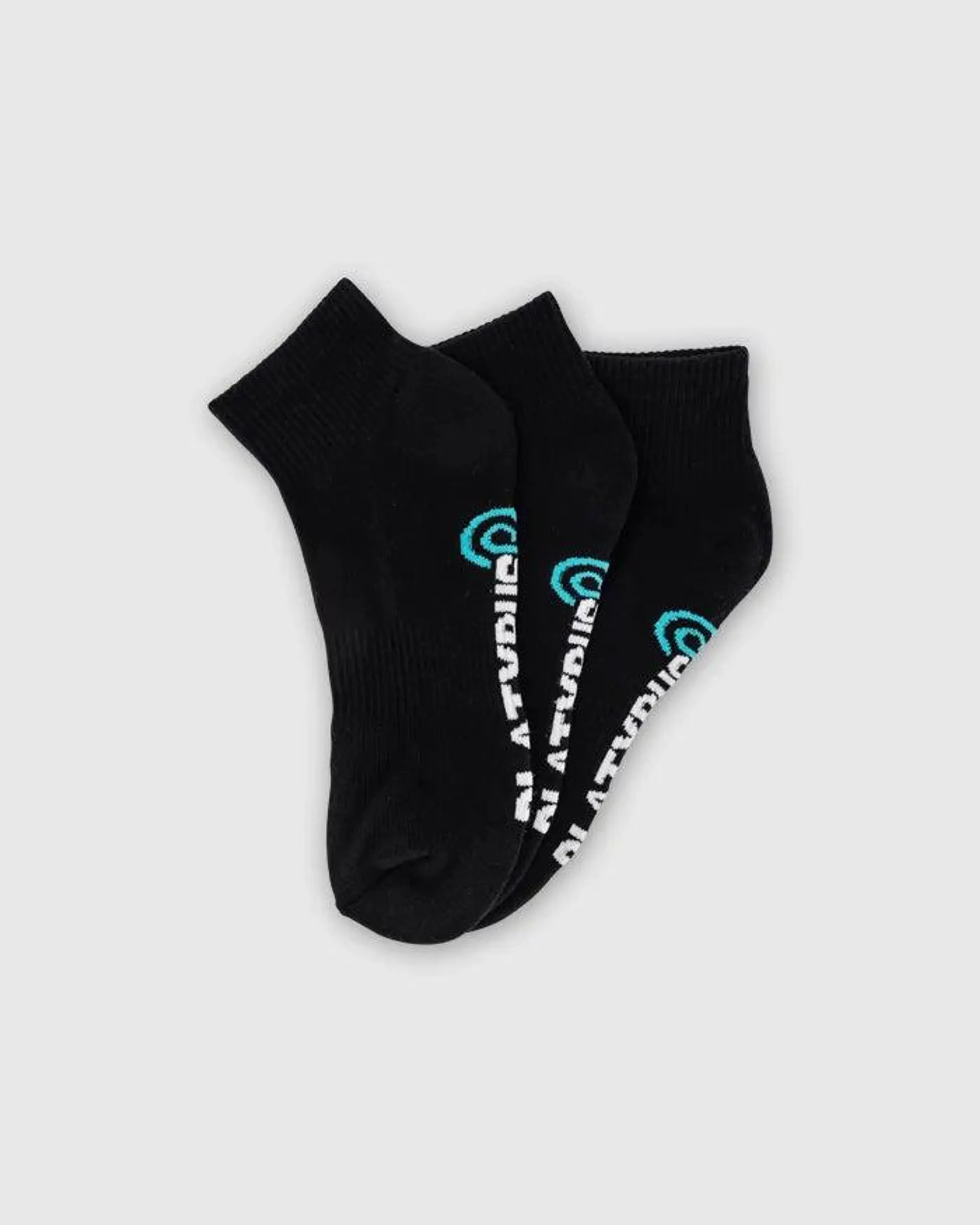 Platypus Ankle Socks 3 PK (10-12)