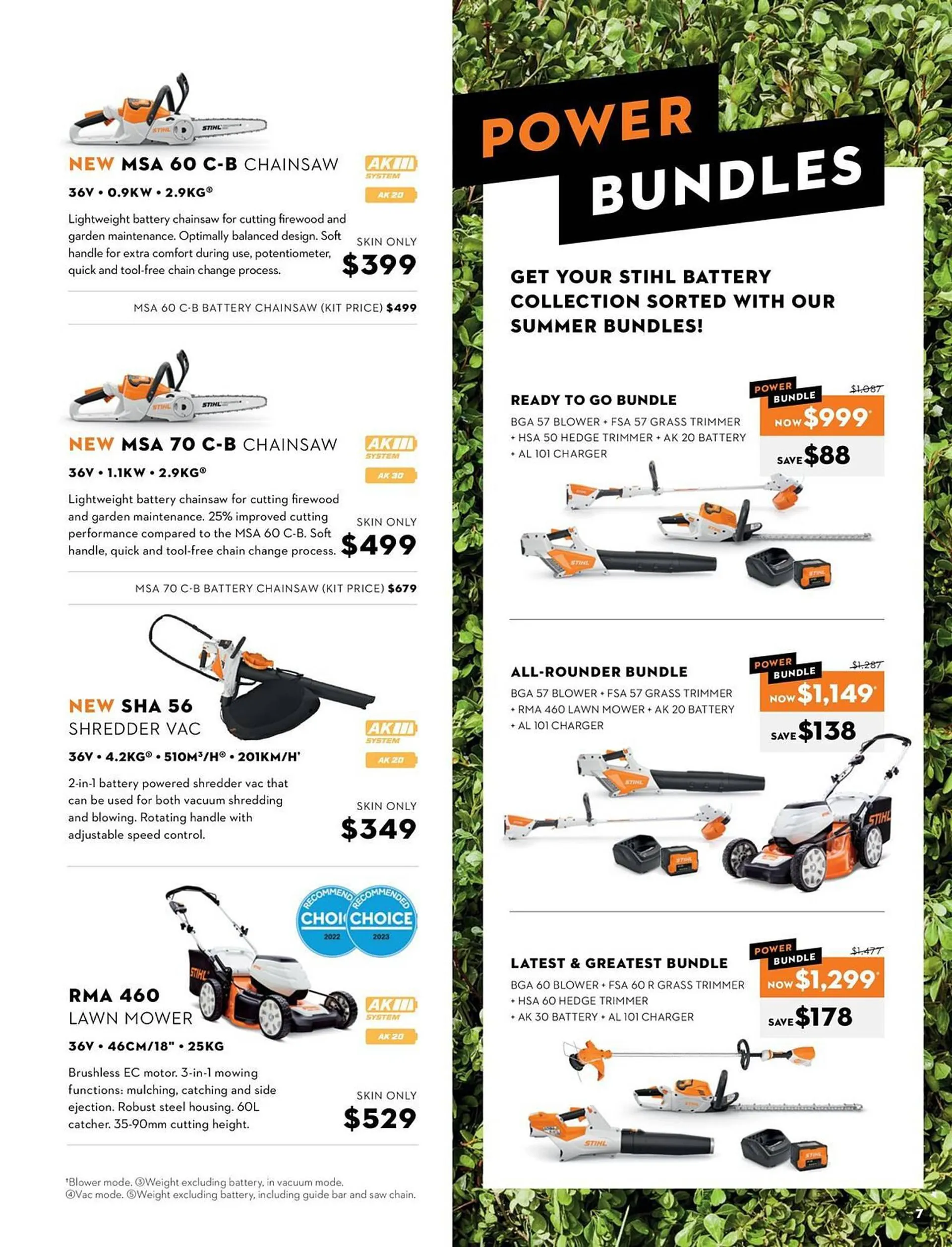 STIHL catalogue - Catalogue valid from 3 January to 29 February 2024 - page 7