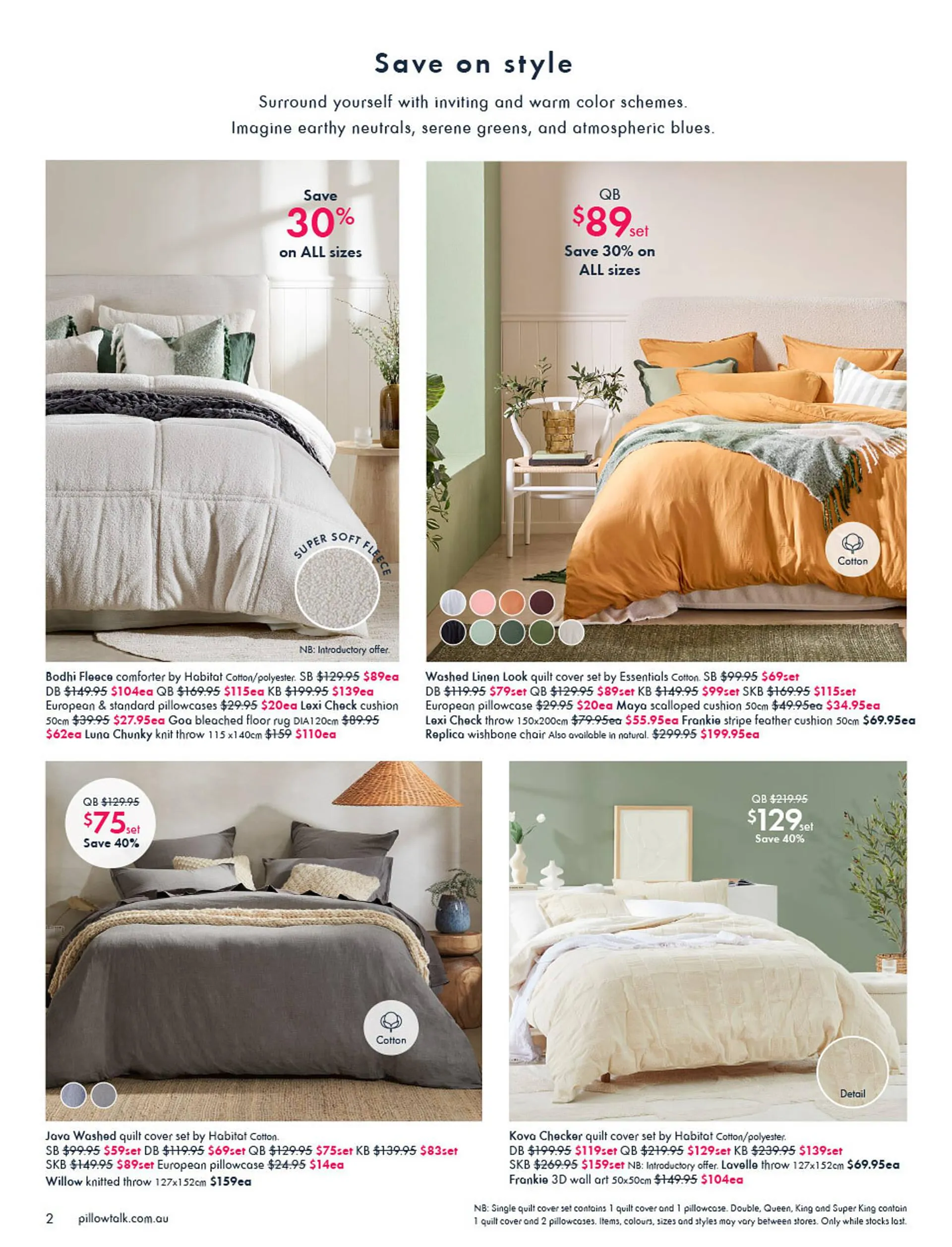 Pillow Talk catalogue - Catalogue valid from 18 March to 7 April 2024 - page 2