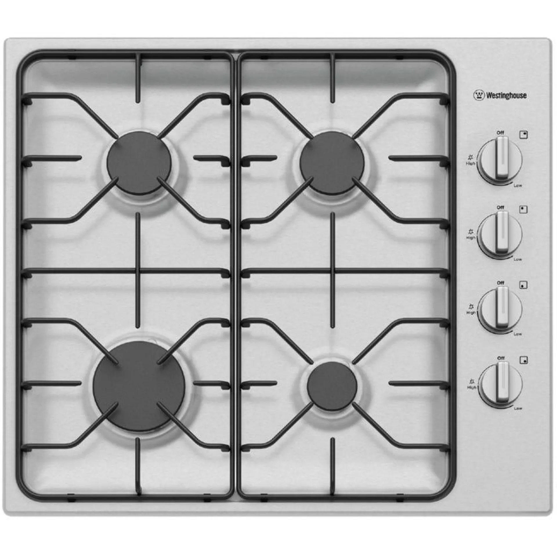 Westinghouse WHG640SC 60Cm Gas Cooktop