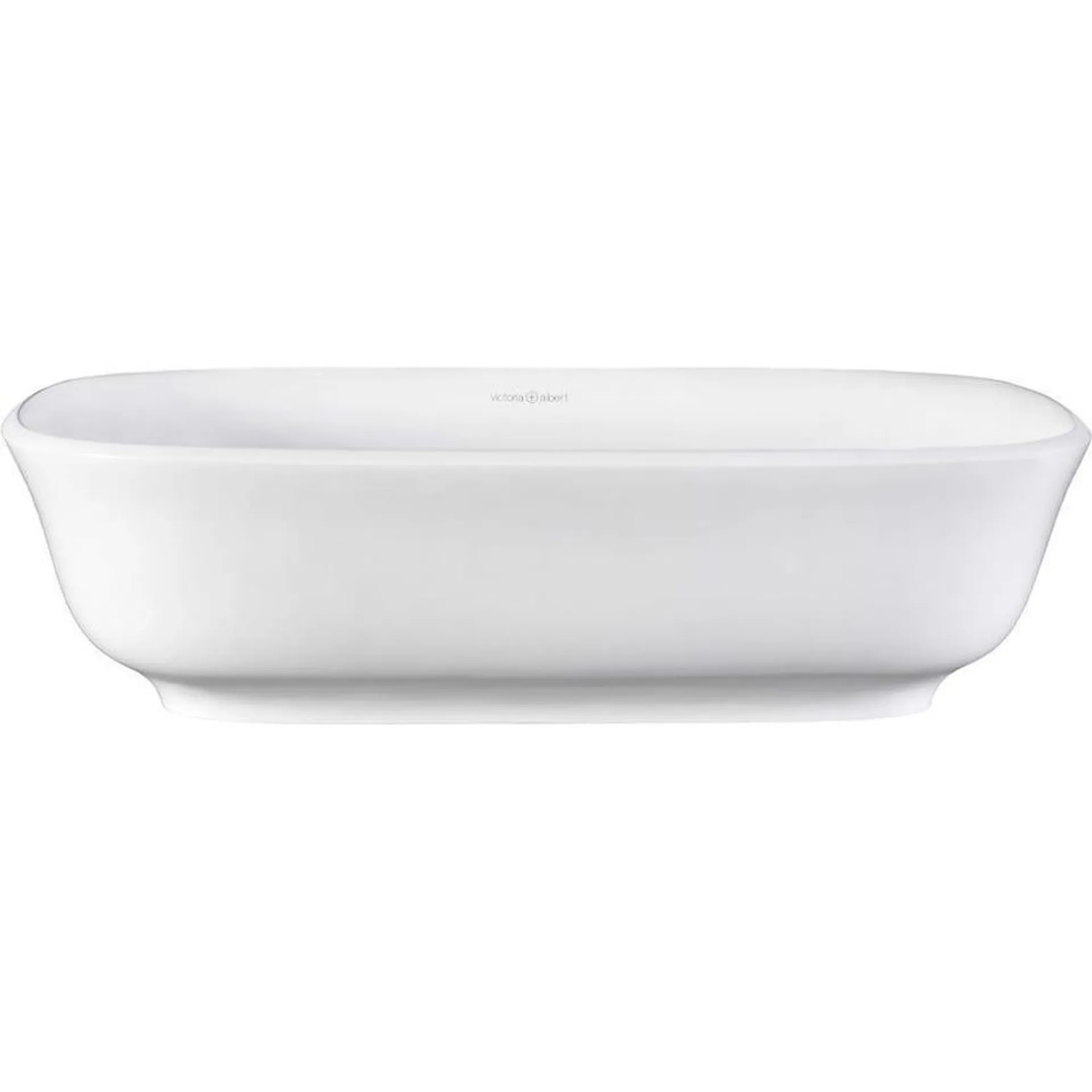 Victoria + Albert VBAMT60MSMNO Amiata 60 QUARRYCAST™ Matte White Above Counter Basin