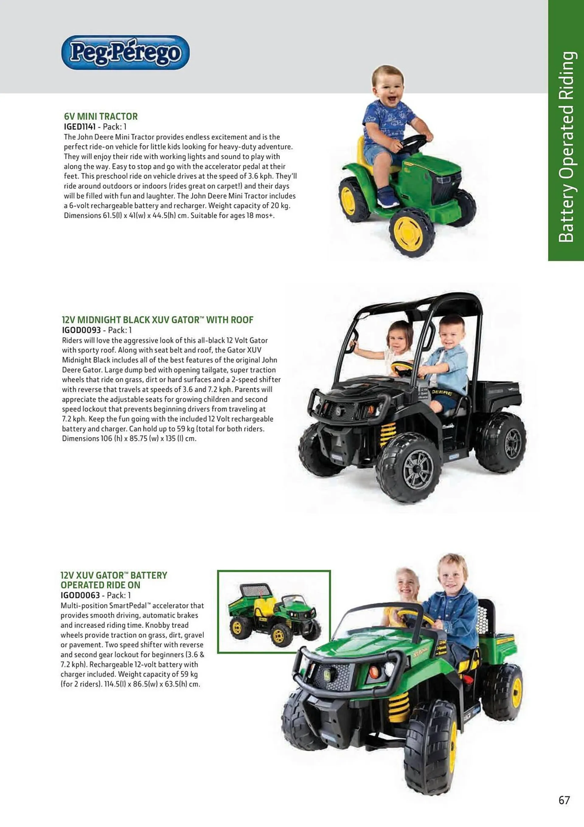 John Deere catalogue - Catalogue valid from 8 February to 31 December 2024 - page 67