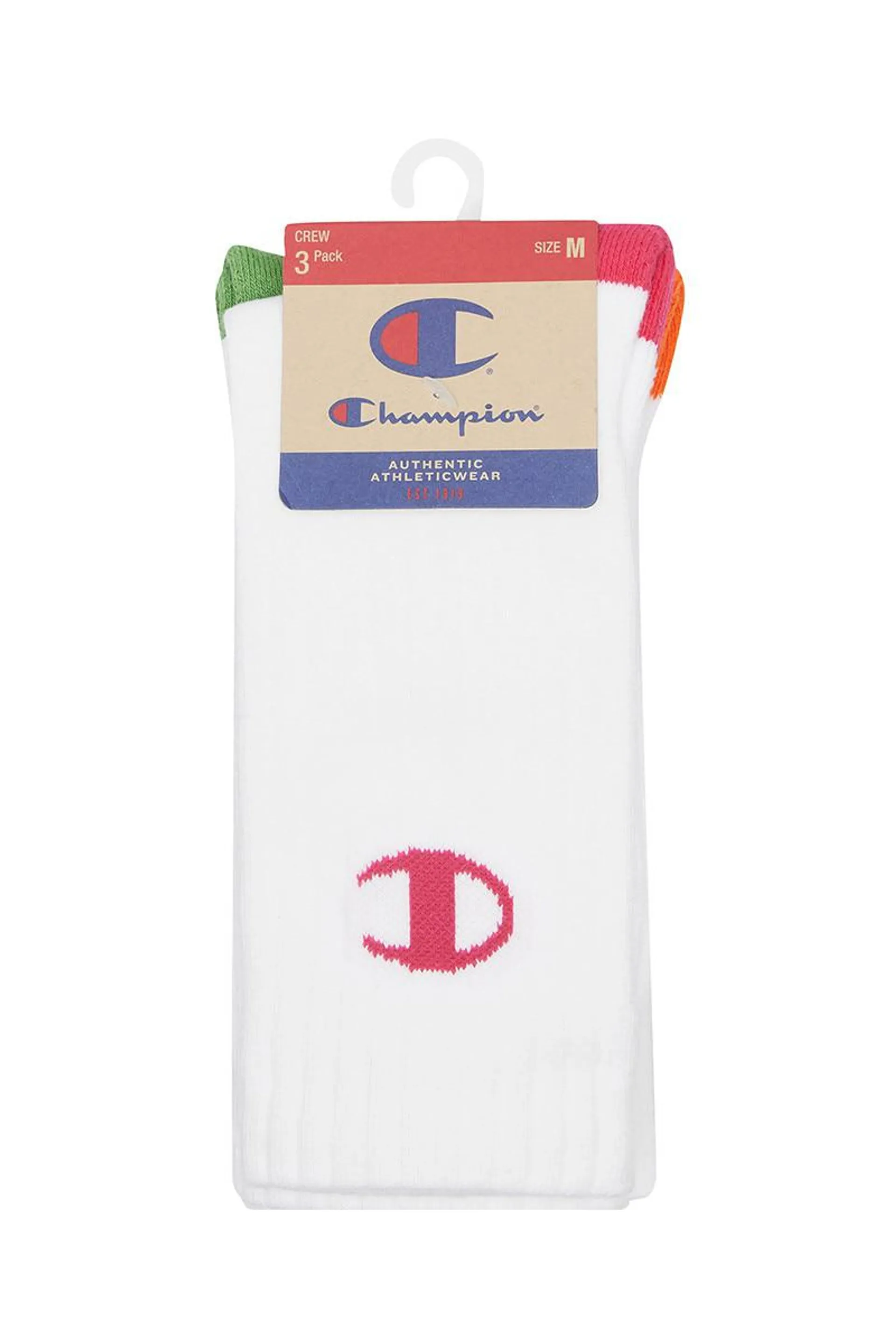 C Logo Crew Socks 3 Pack