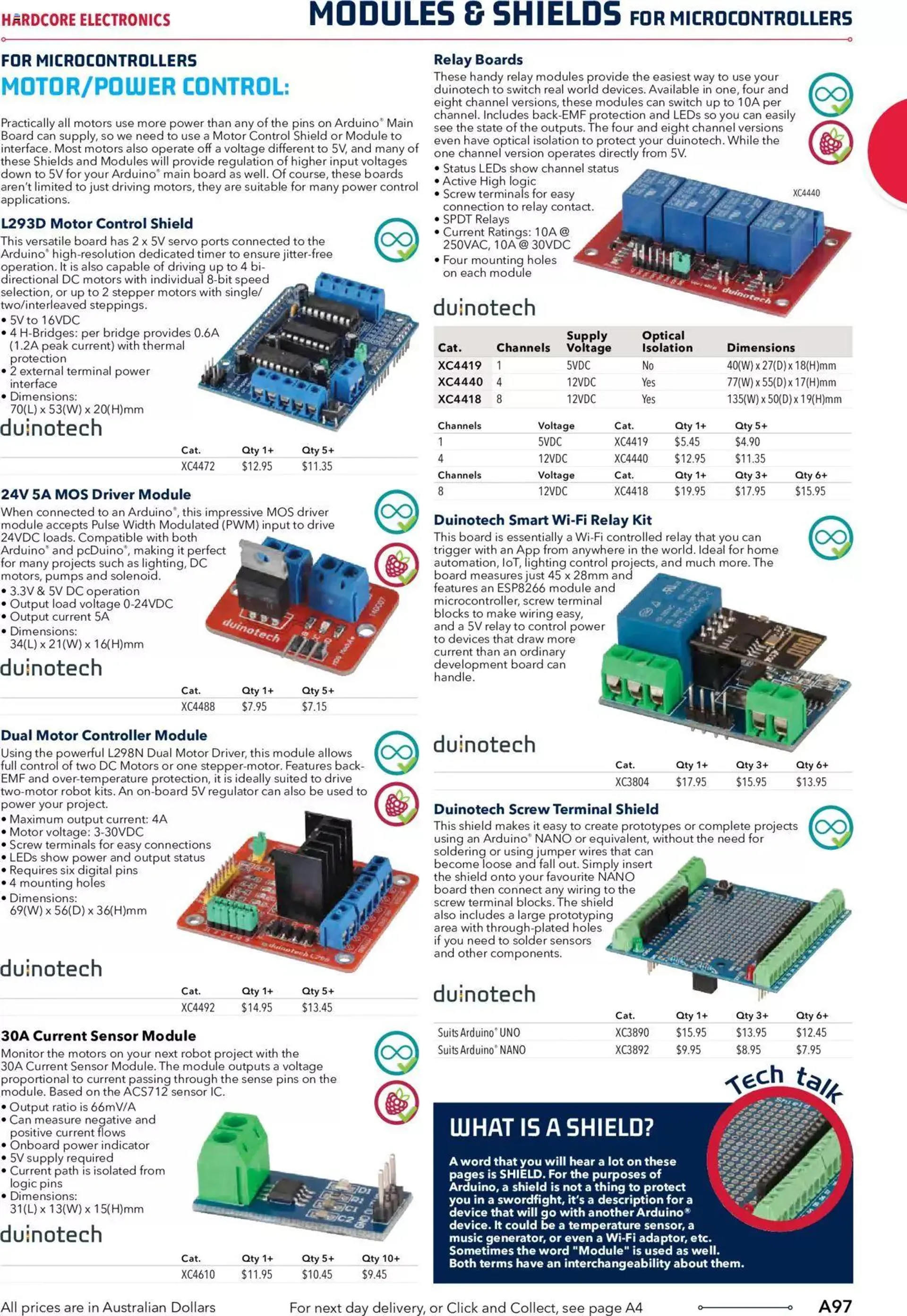 Jaycar Engineering And Scientific Catalogue Back - Catalogue valid from 27 October to 31 January 2024 - page 97