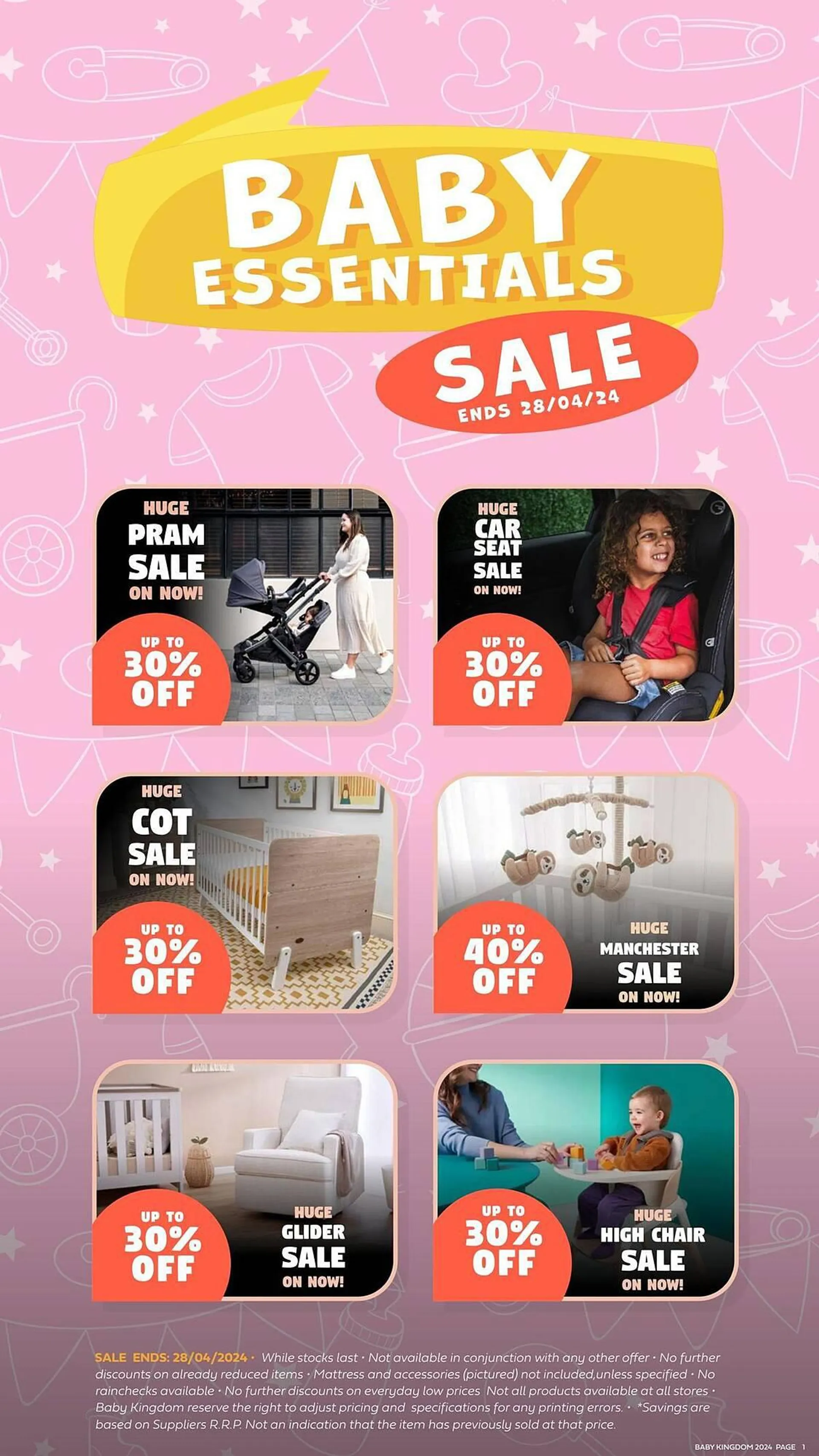 Baby Kingdom catalogue - Catalogue valid from 3 April to 28 April 2024 - page 1