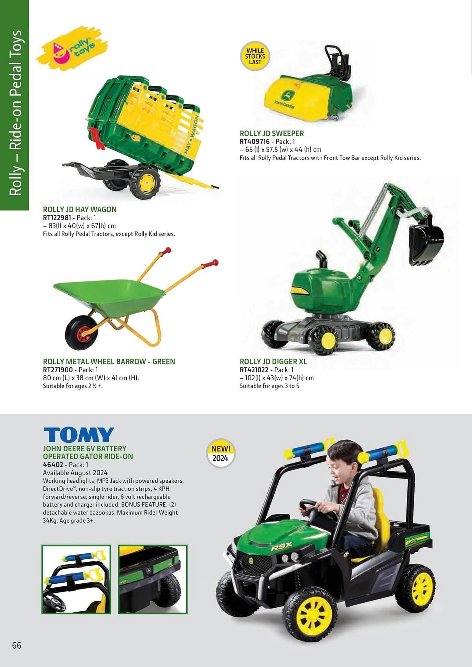 John Deere catalogue - Catalogue valid from 8 February to 31 December 2024 - page 66