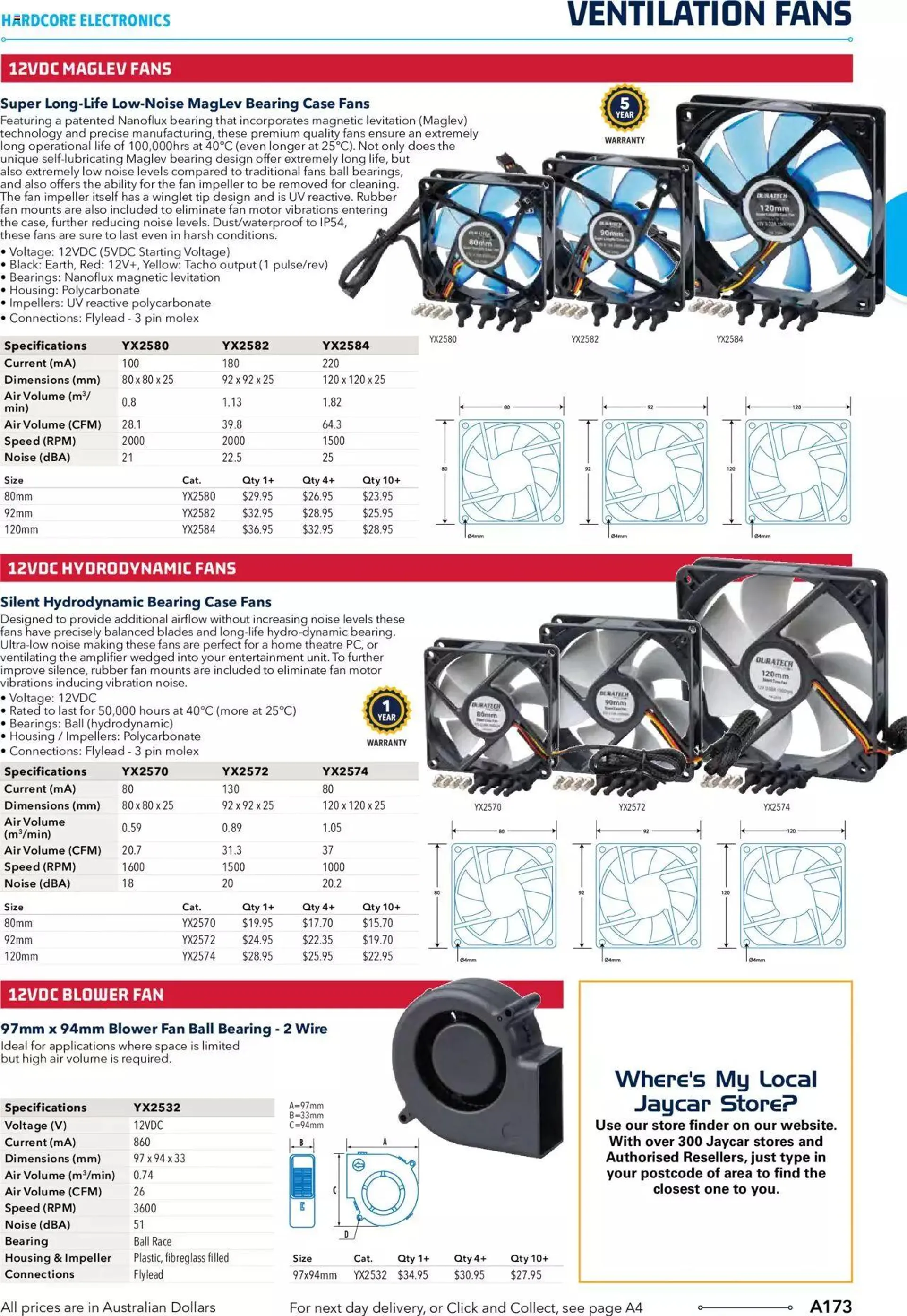 Jaycar Engineering And Scientific Catalogue Back - Catalogue valid from 27 October to 31 January 2024 - page 173