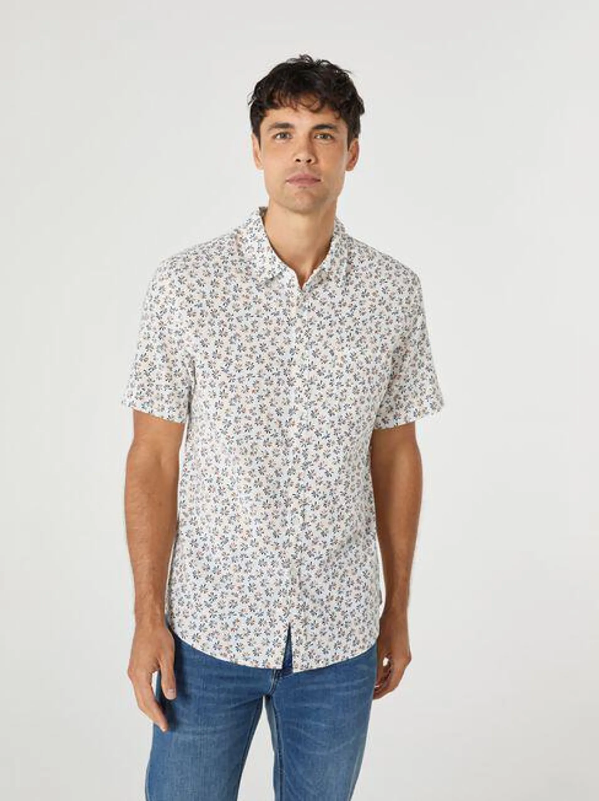 SS Hudson Print Shirt