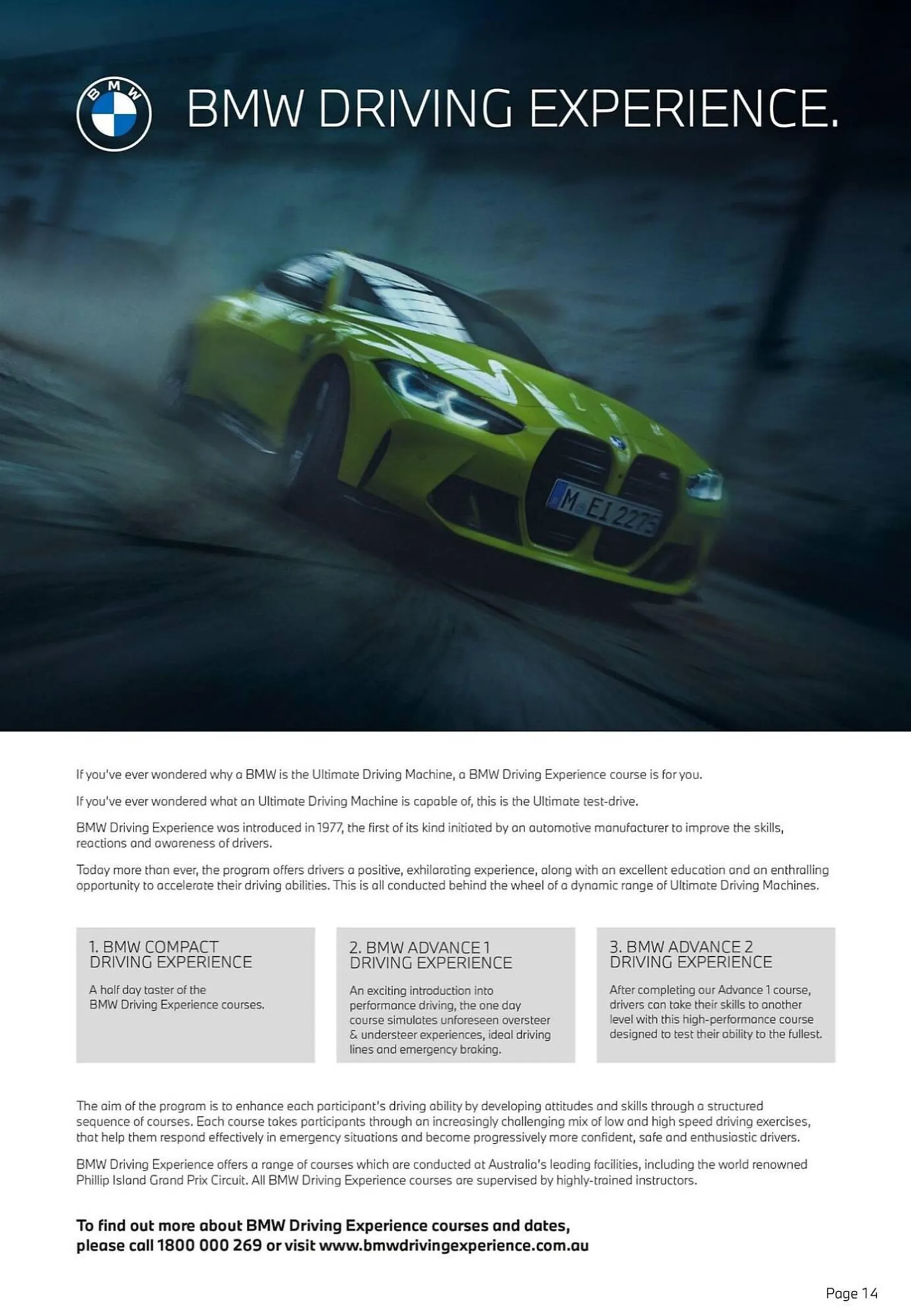 BMW catalogue - Catalogue valid from 29 December to 31 July 2024 - page 14