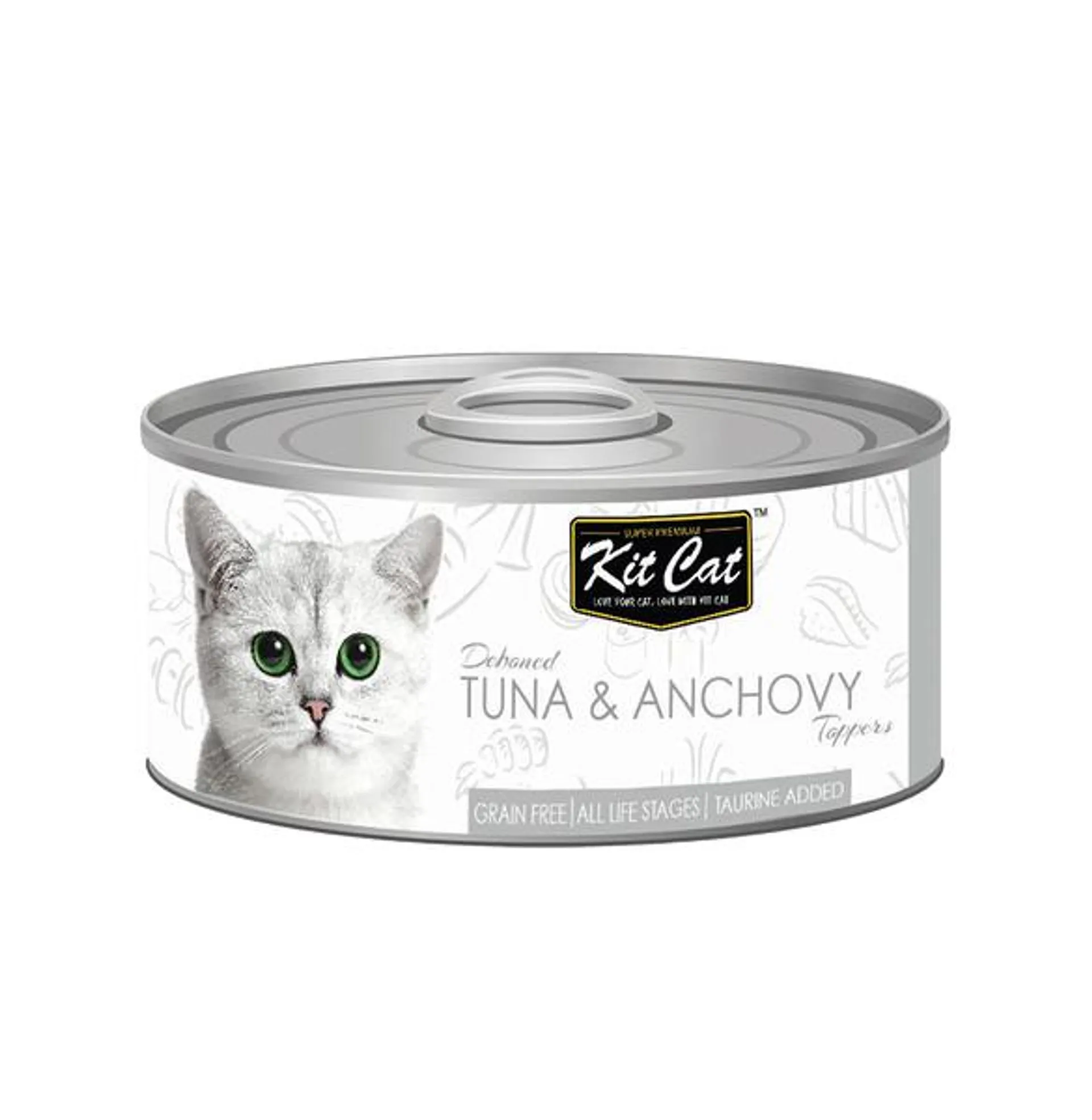 Kit Cat - Tuna & Anchovy Cat Food Topper (80g)