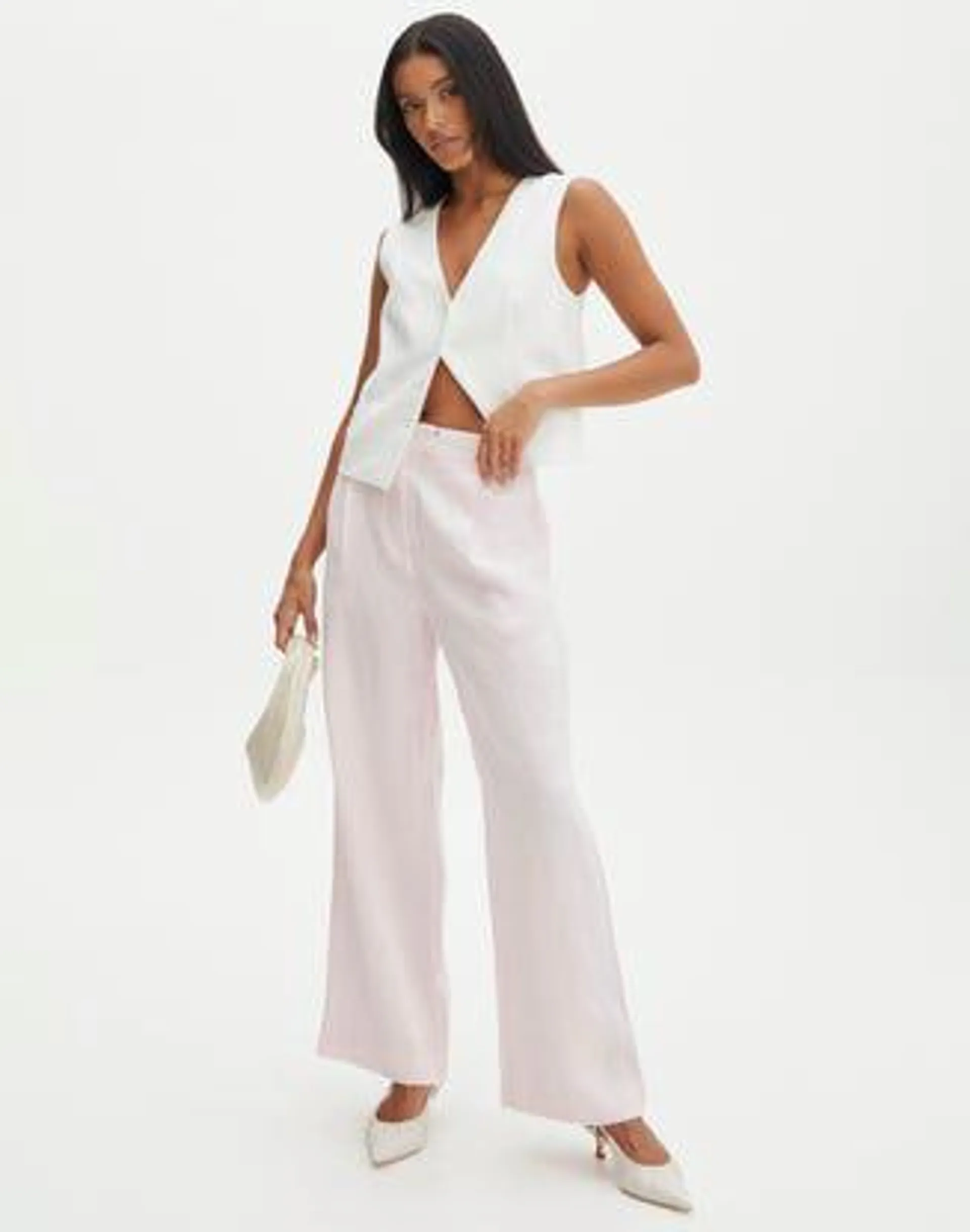 Linen Tailored Pant