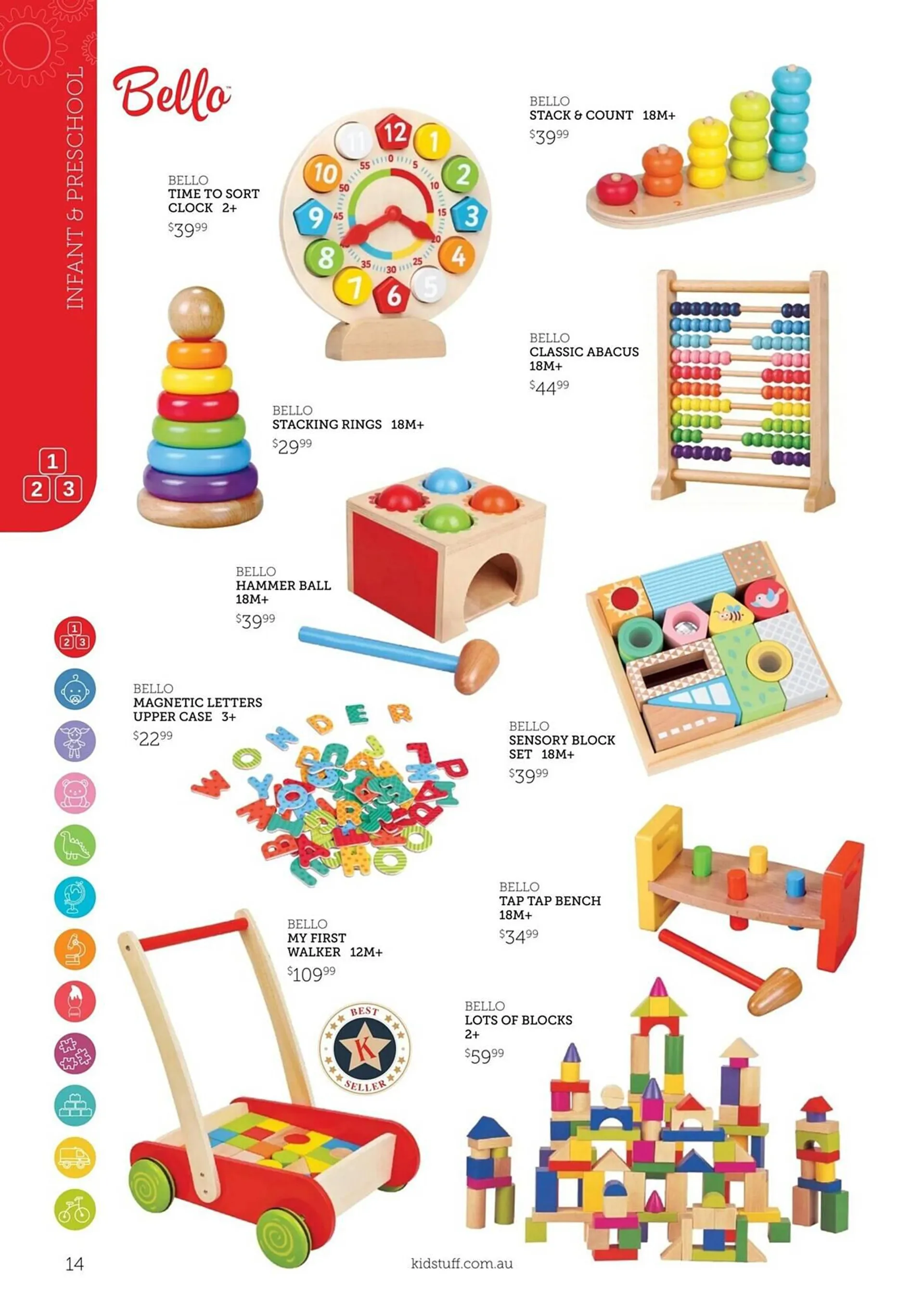 Kidstuff catalogue - Catalogue valid from 21 September to 31 December 2024 - page 14