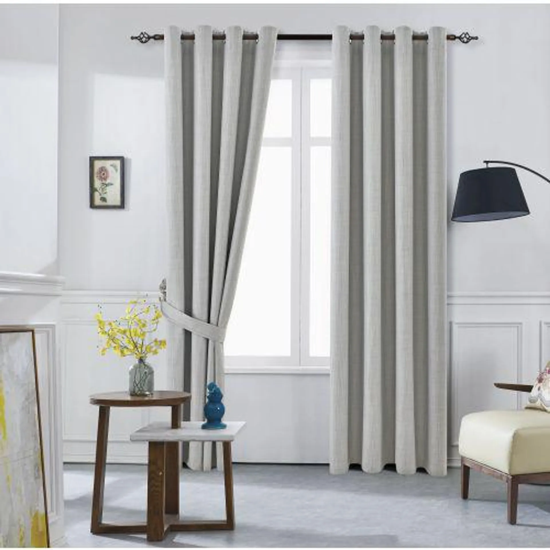 BLOCKOUT CURTAIN WALES EYELET