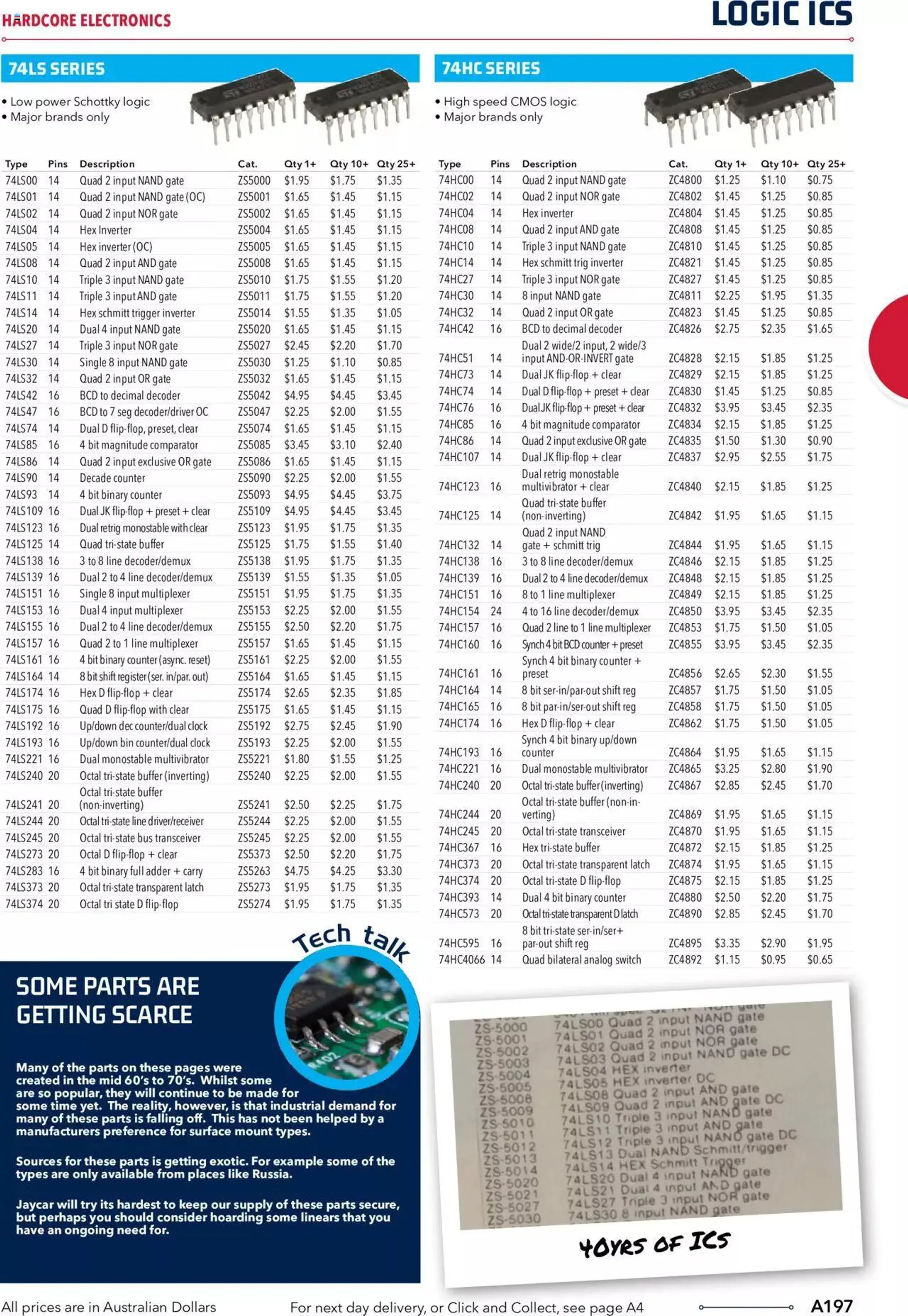 Jaycar Engineering And Scientific Catalogue Back - Catalogue valid from 27 October to 31 January 2024 - page 197