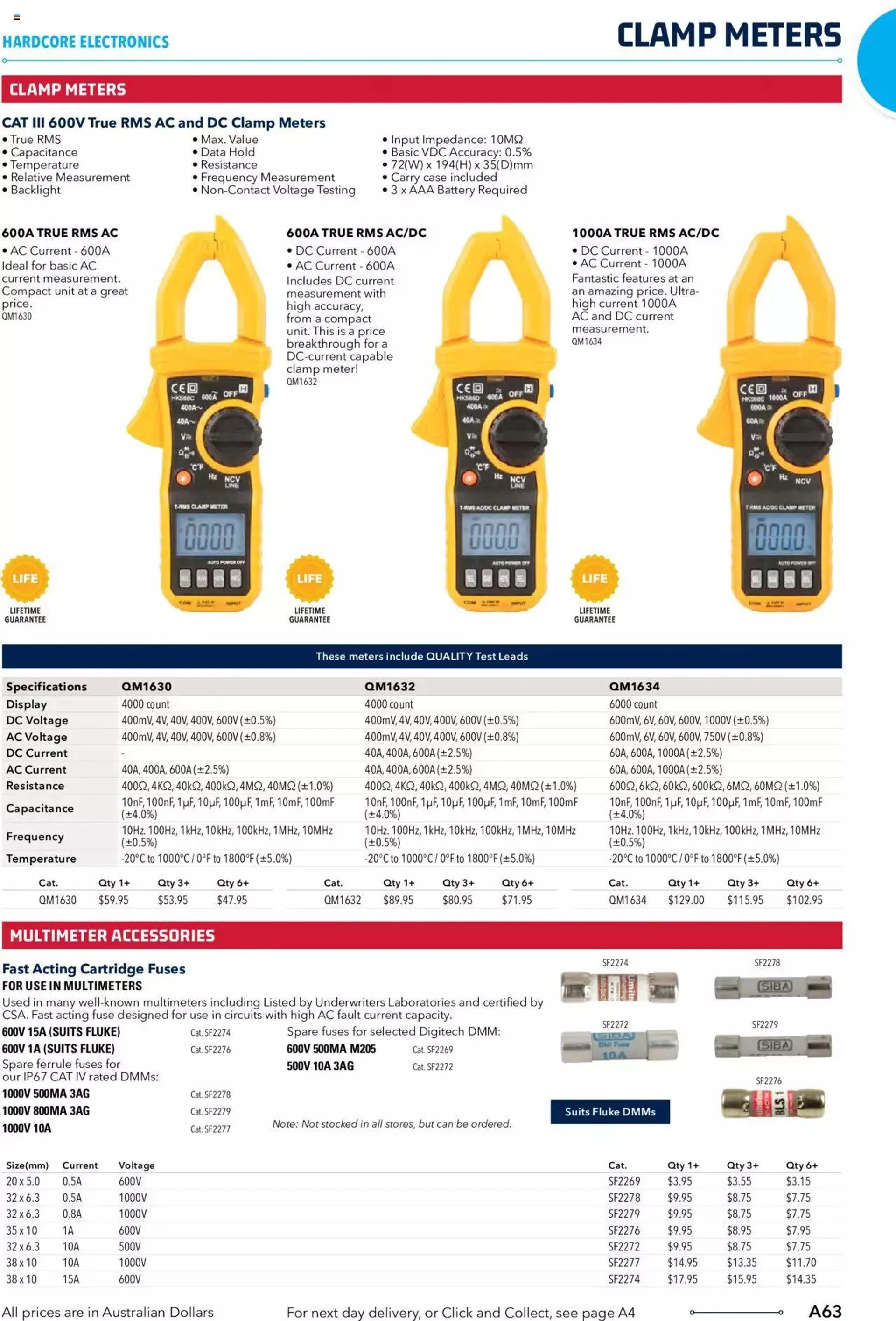 Jaycar Engineering And Scientific Catalogue Back - Catalogue valid from 27 October to 31 January 2024 - page 63