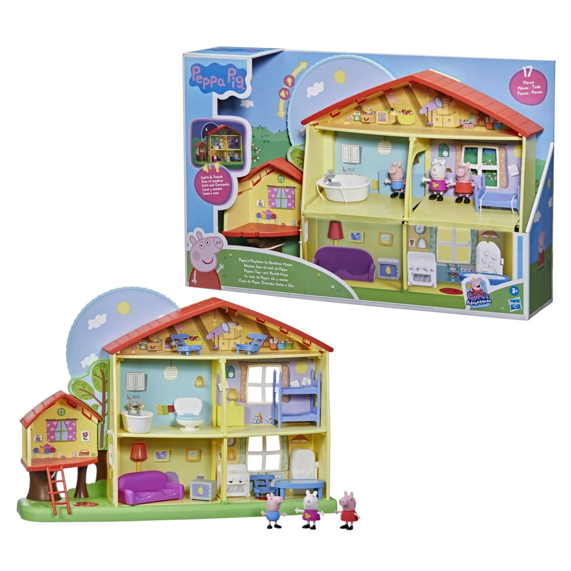 Peppa Pig Day to Night House Playset