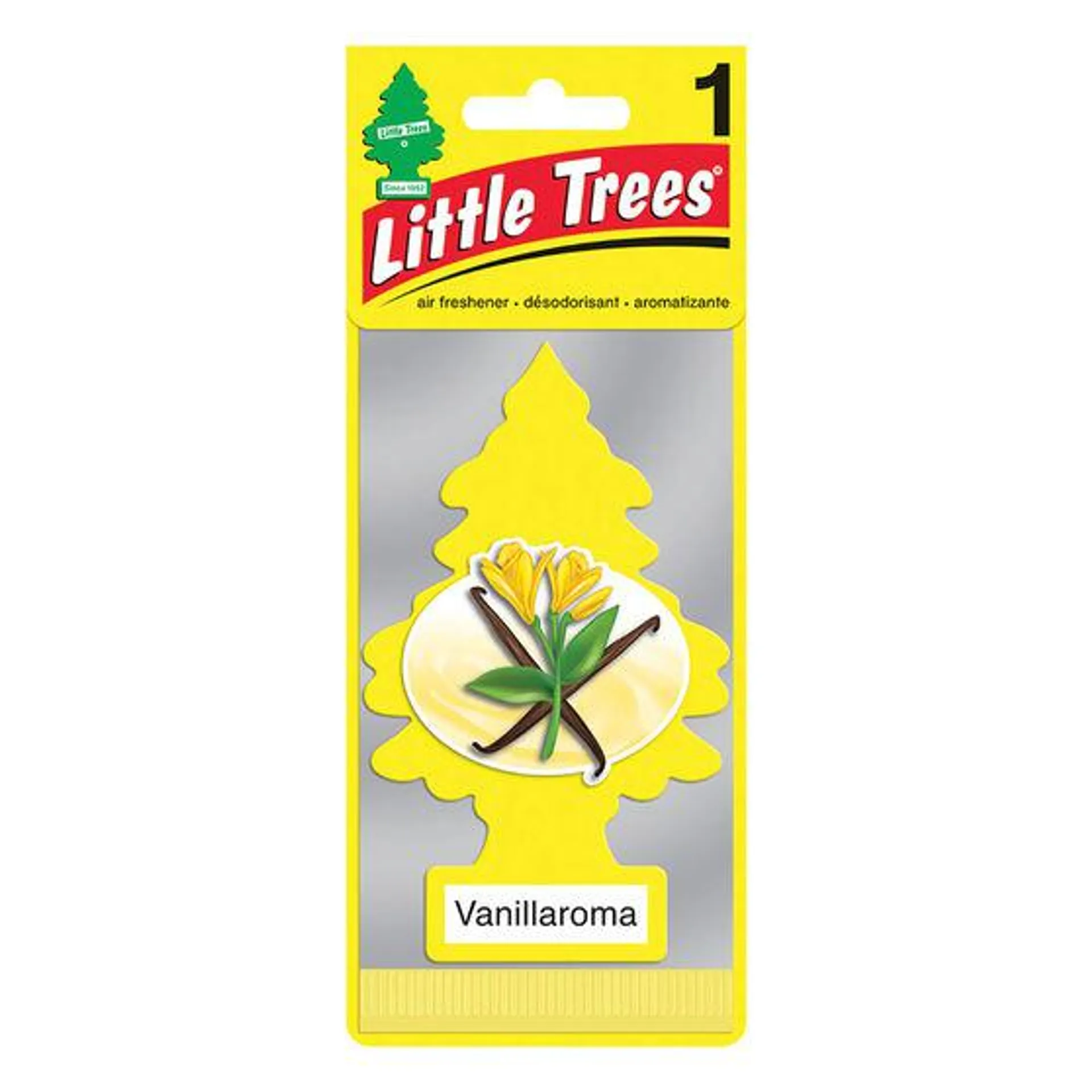 Little Trees Air Freshener - Vanillaroma 1 Pack