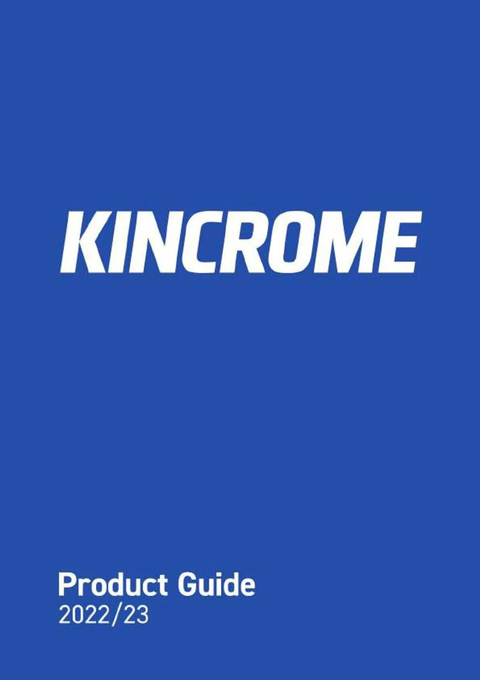 Kincrome catalogue - 1