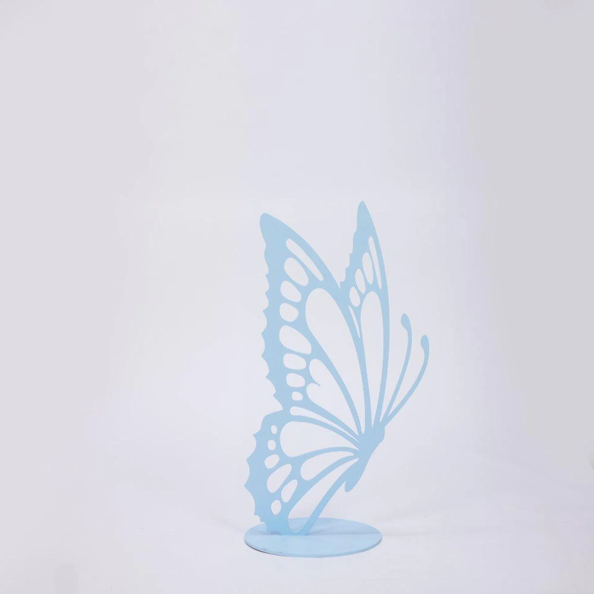 Butterfly Wooden Pastel Blue 1m HIRE Ea