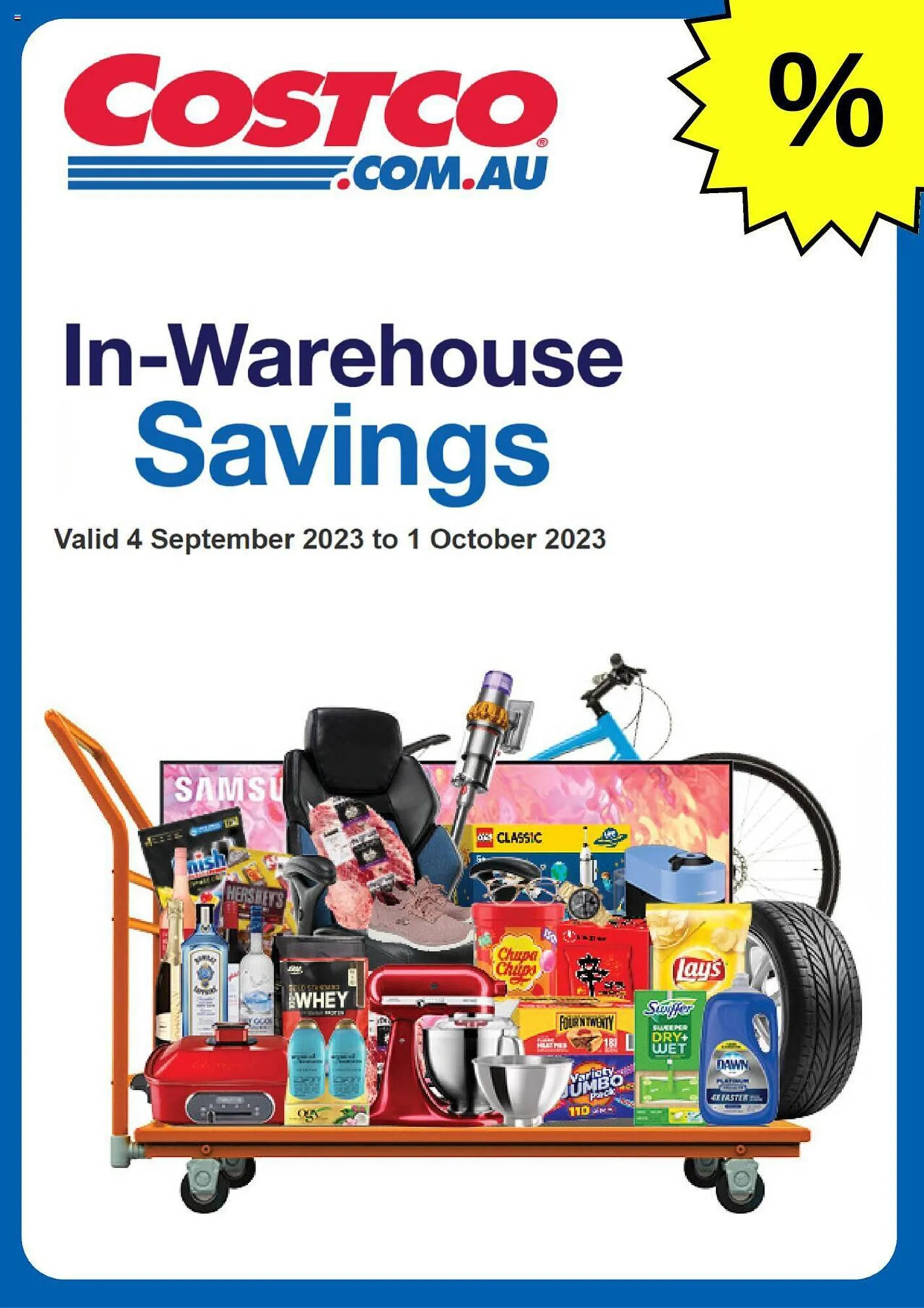 Costco catalogue - Catalogue valid from 4 September to 1 October 2023 - page 1