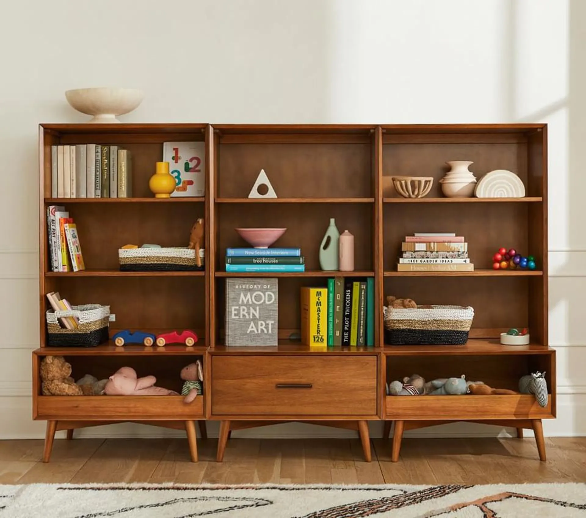 west elm x pbk Mid-Century Build Your Own Wall System