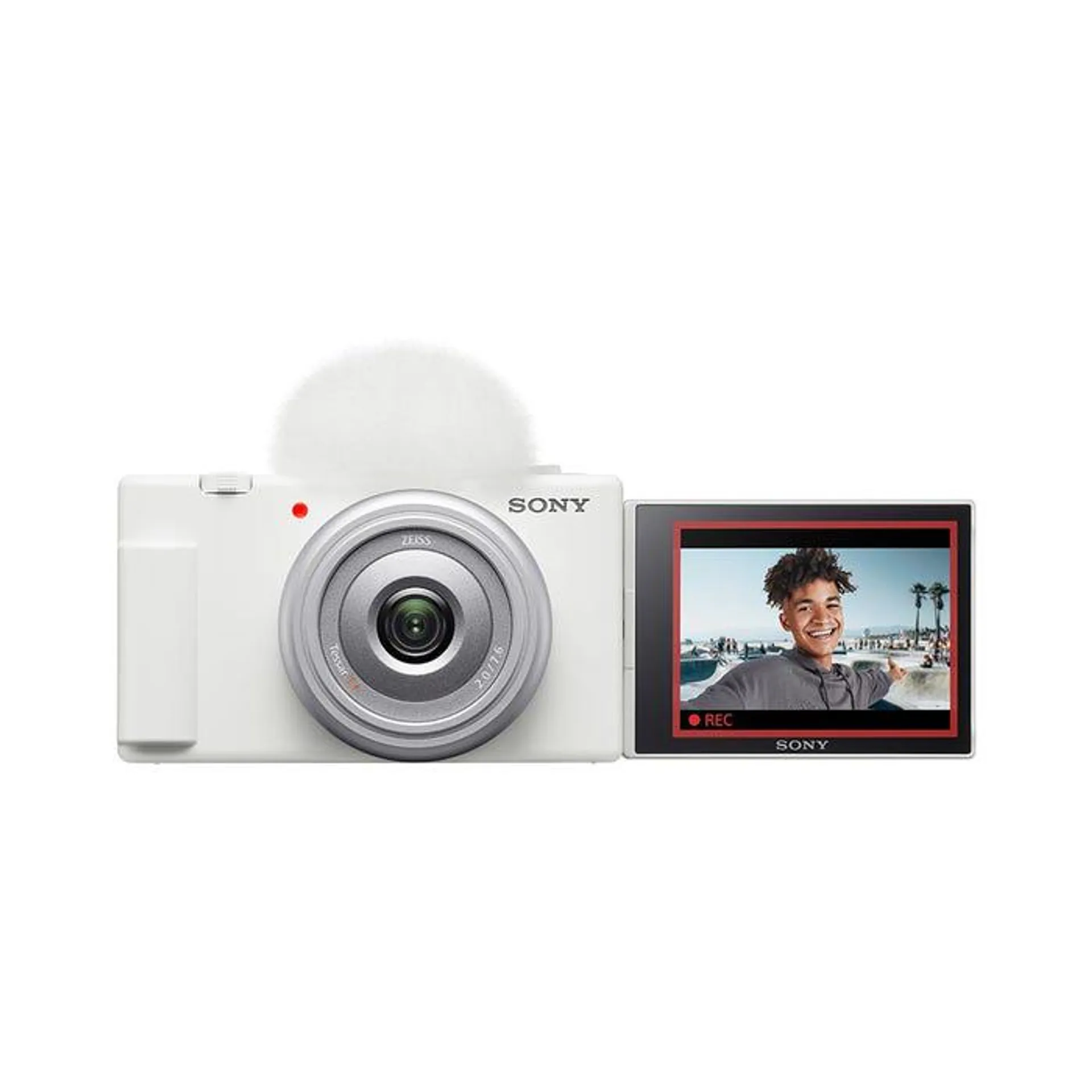 Sony ZV-1F Vlog Camera (White)