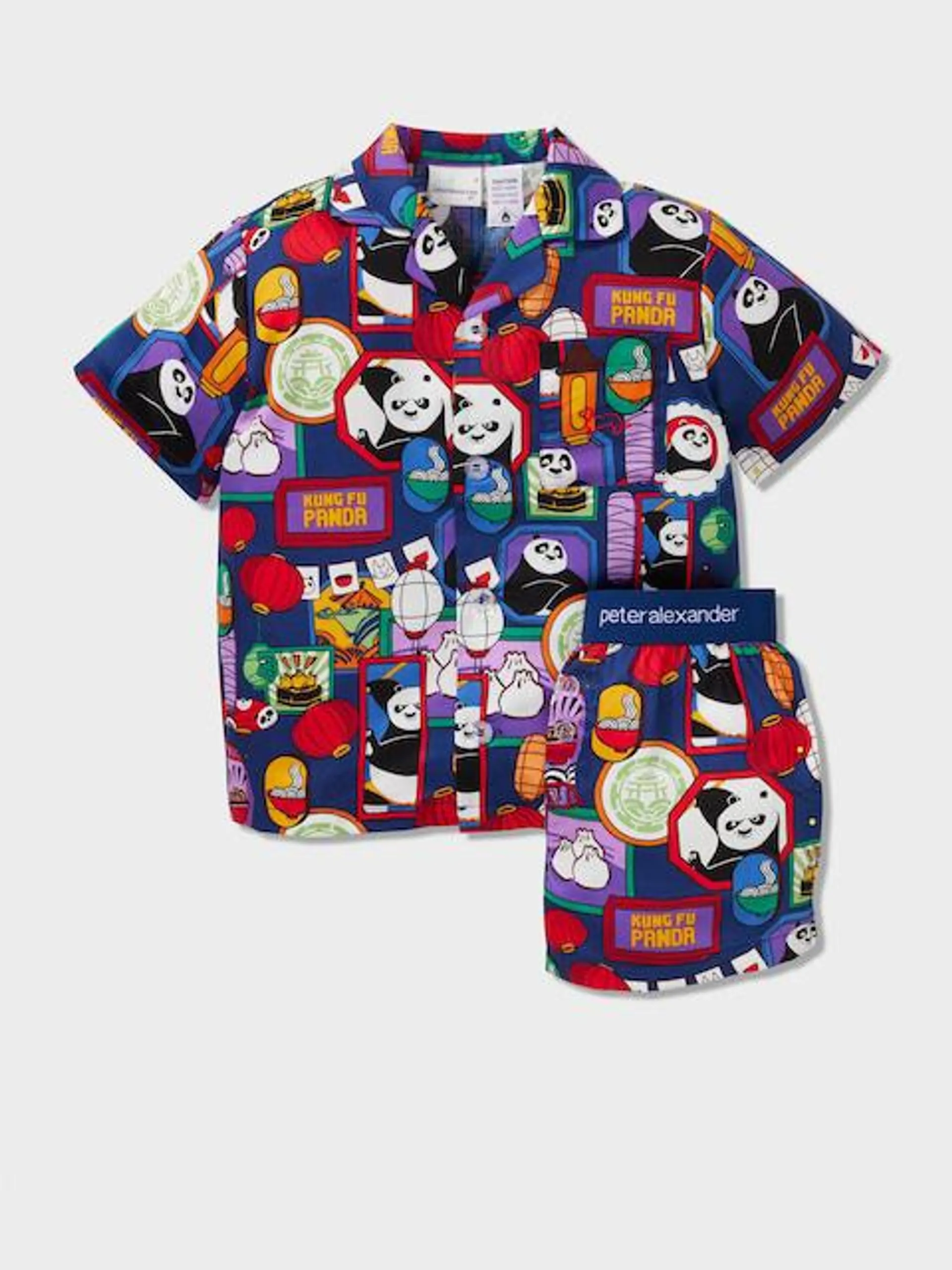 Jnr Boys Kung Fu Panda Classic Pj Set