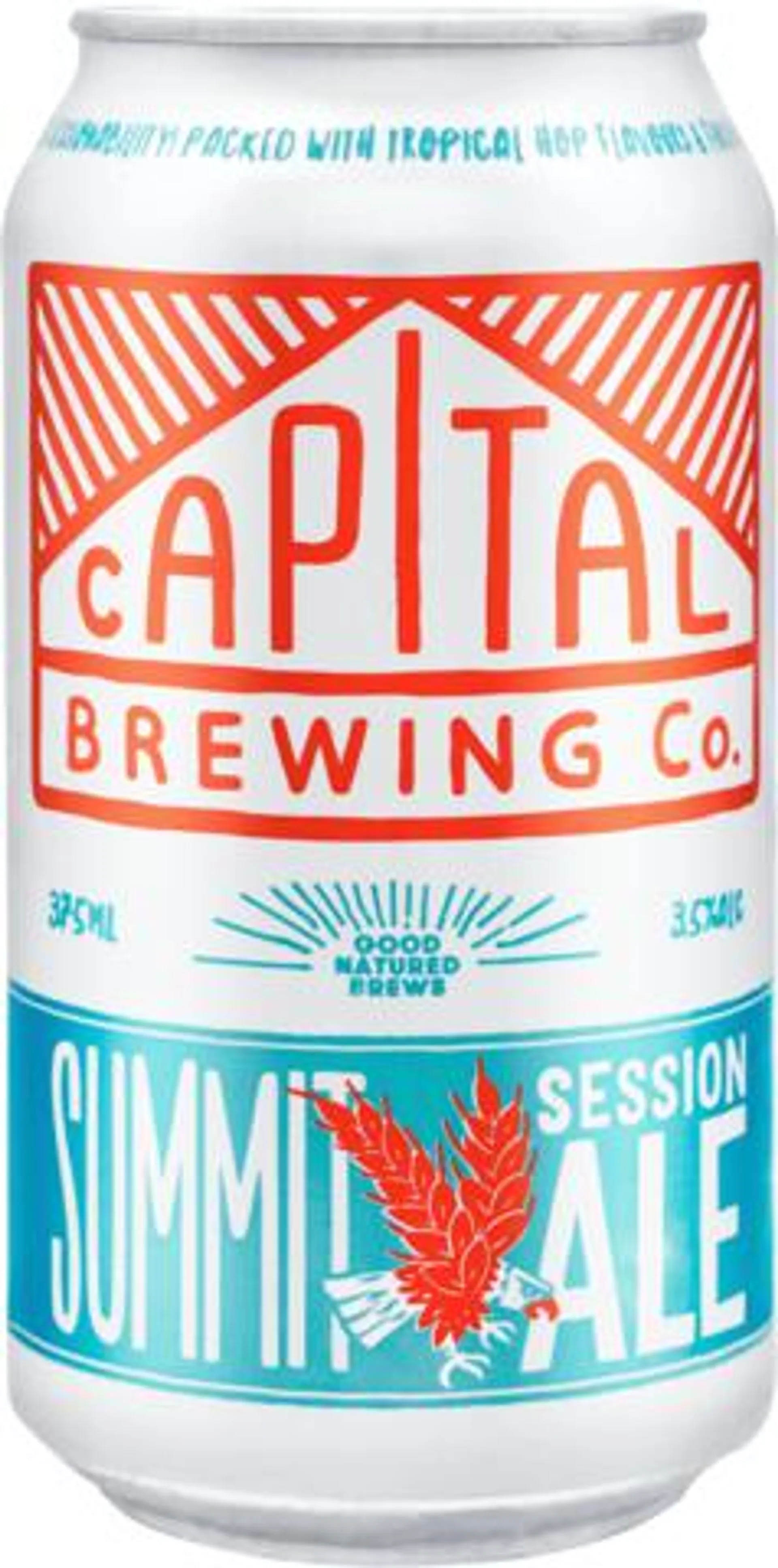 Capital Summit Hazy Mid Can 16x375ML