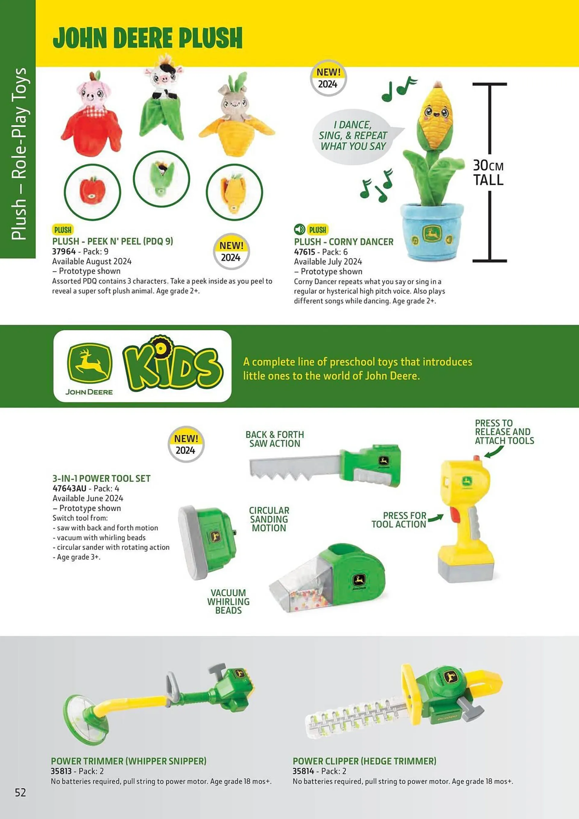 John Deere catalogue - Catalogue valid from 8 February to 31 December 2024 - page 52