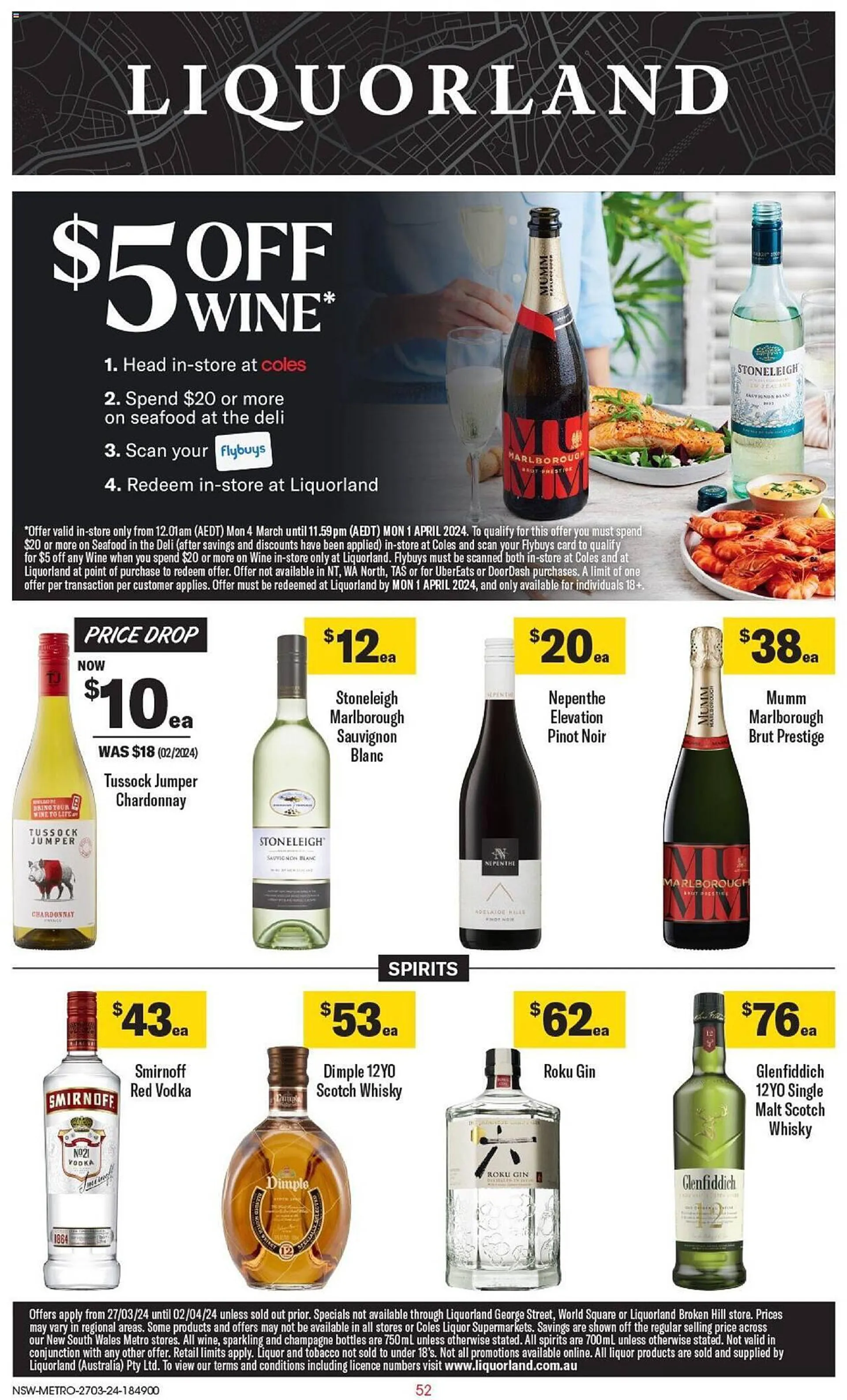 Liquorland catalogue - Catalogue valid from 27 March to 2 April 2024 - page 