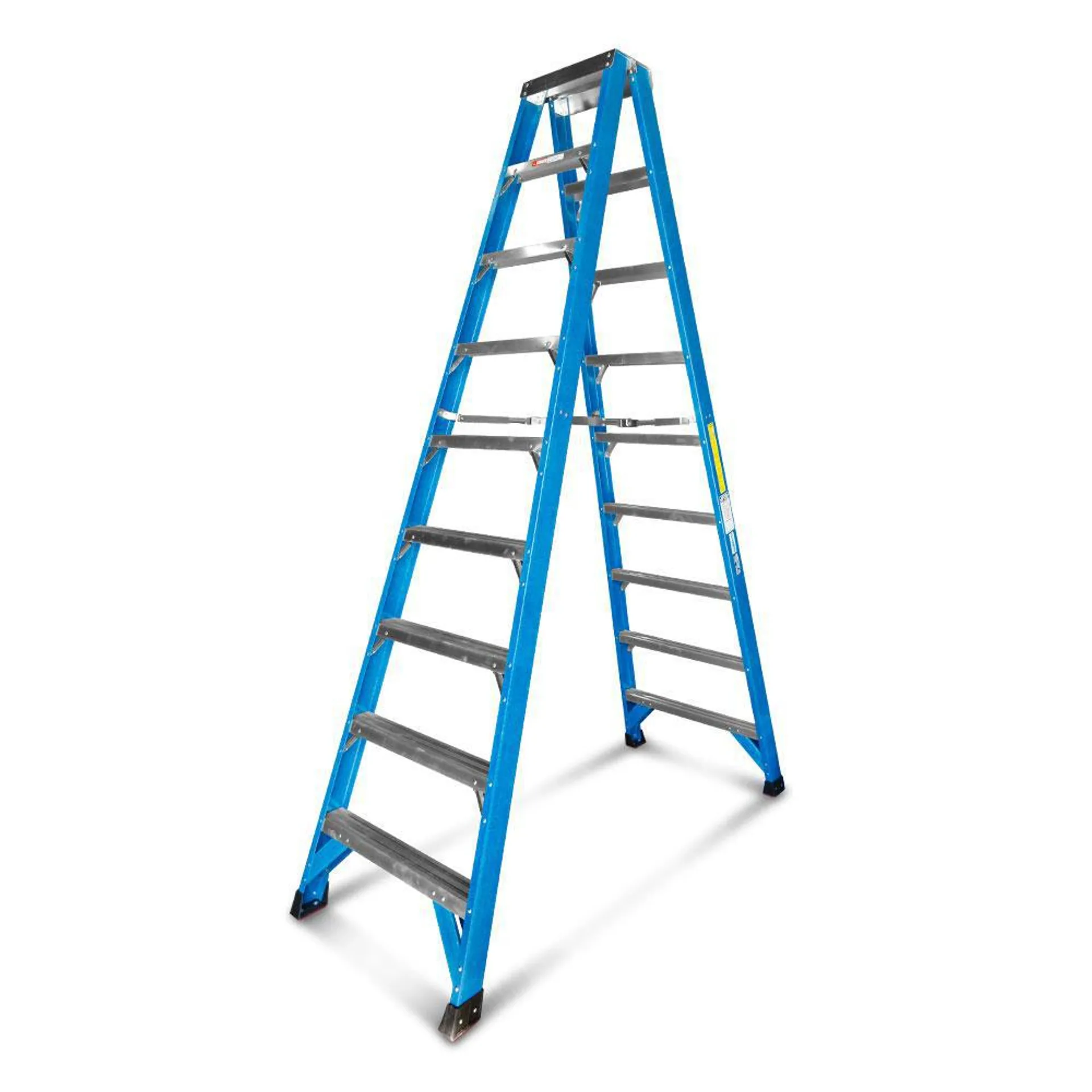 Climbrite CDSTEP8 2.7m 8 Step Fibreglass Double Sided Ladder
