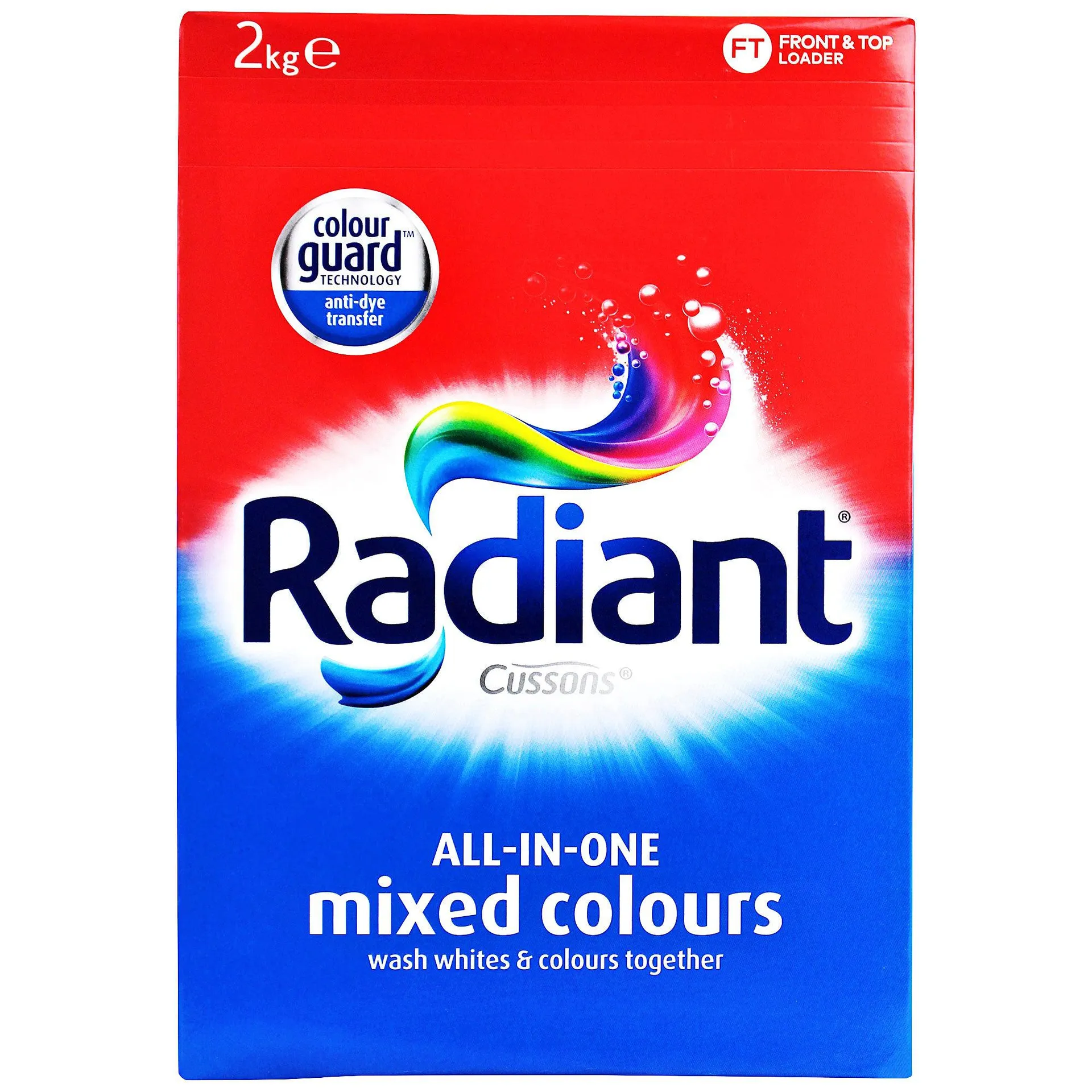 Radiant All-in-One Mixed Colours Washing Powder