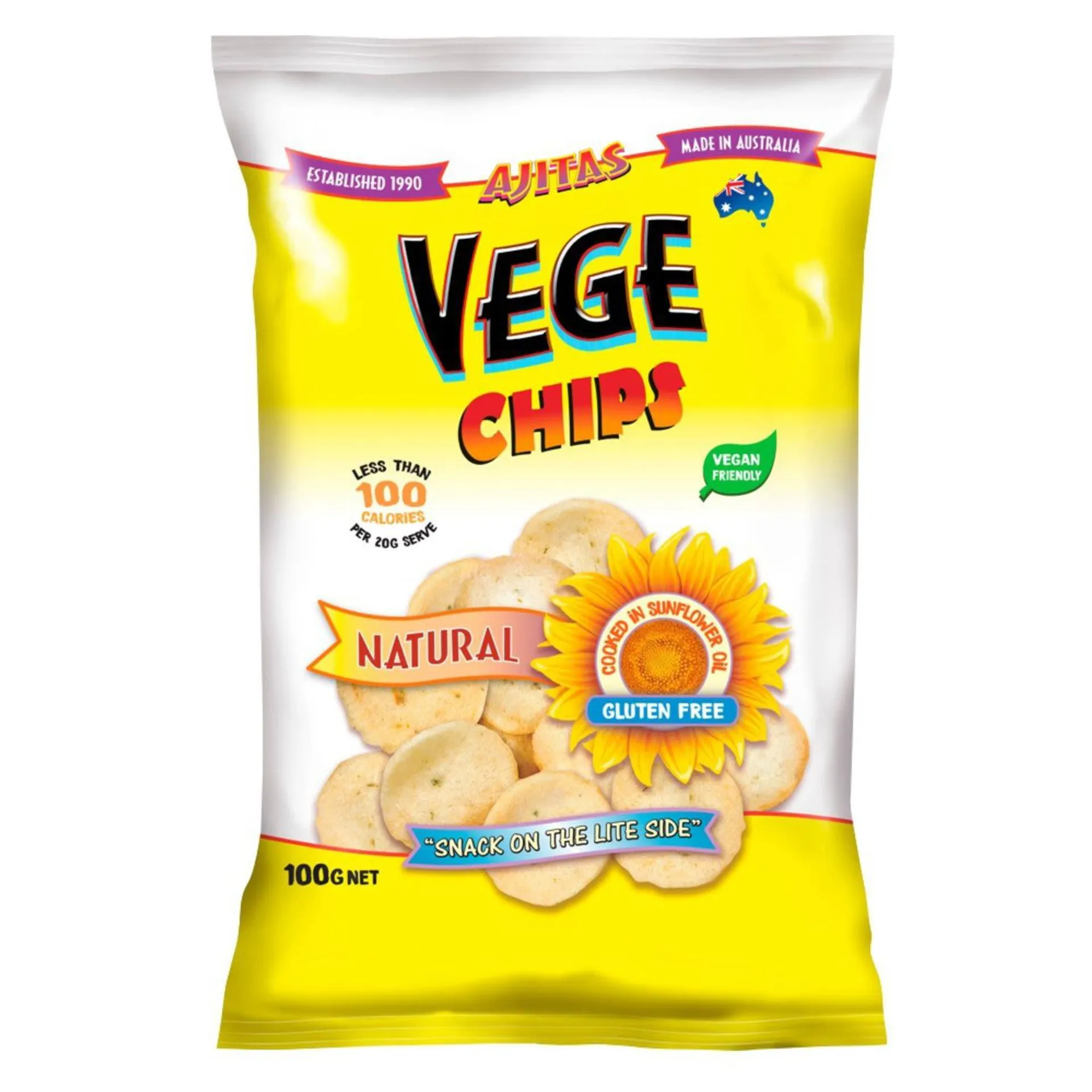 Ajitas Vege Chips Natural