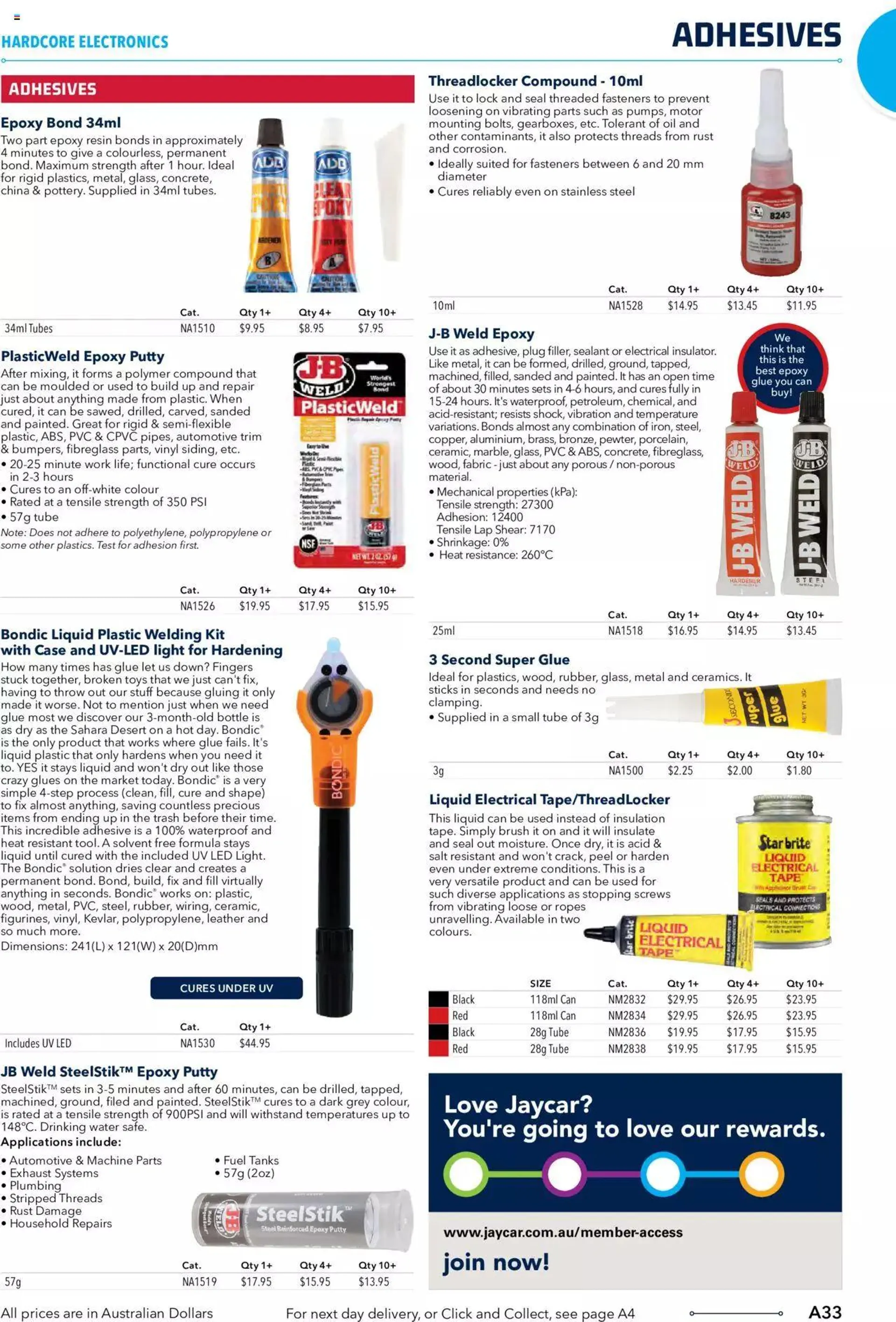 Jaycar Engineering And Scientific Catalogue Back - Catalogue valid from 27 October to 31 January 2024 - page 33