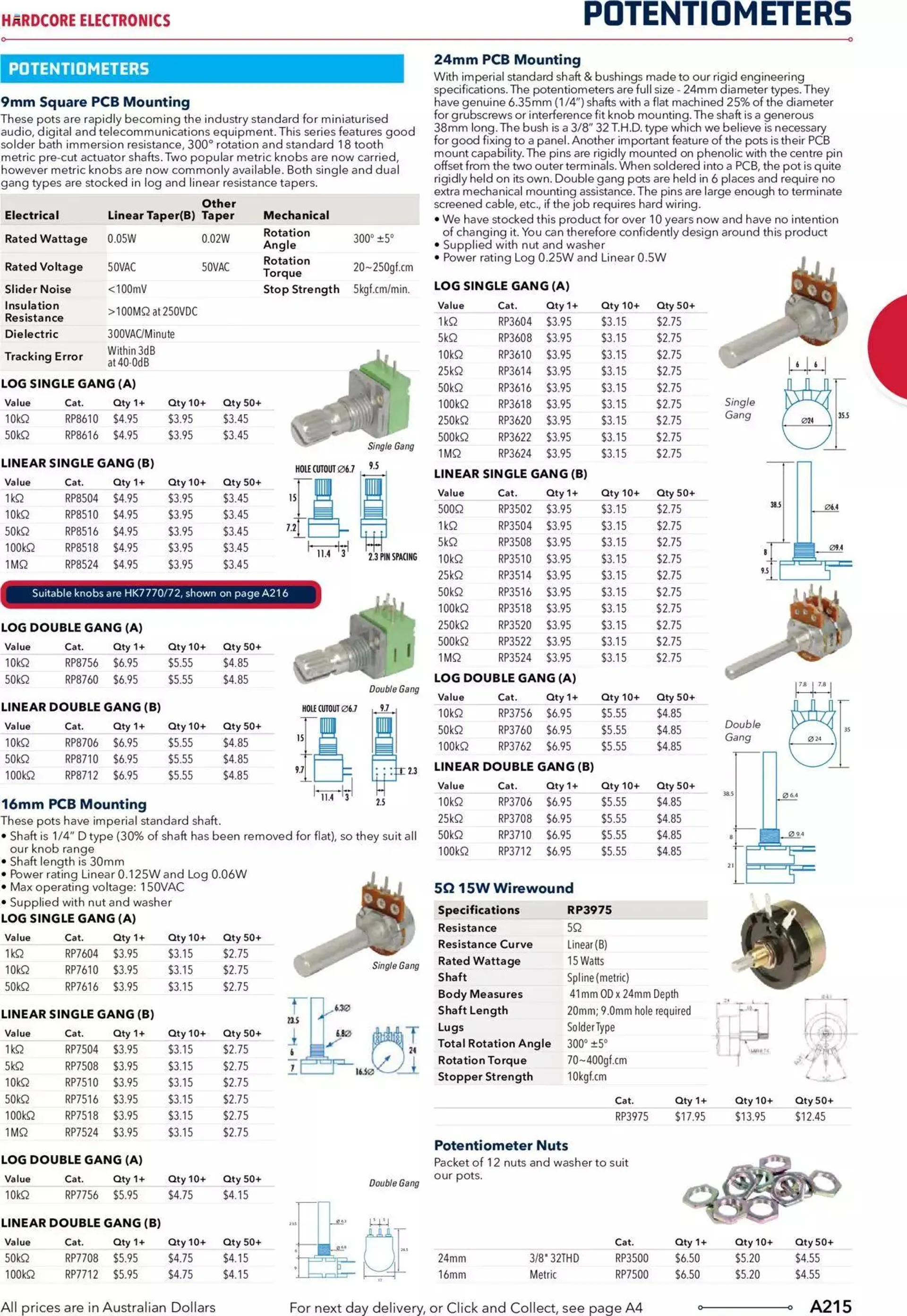 Jaycar Catalogue 2021/22 Engineering And Scientific Catalogue Back - 214