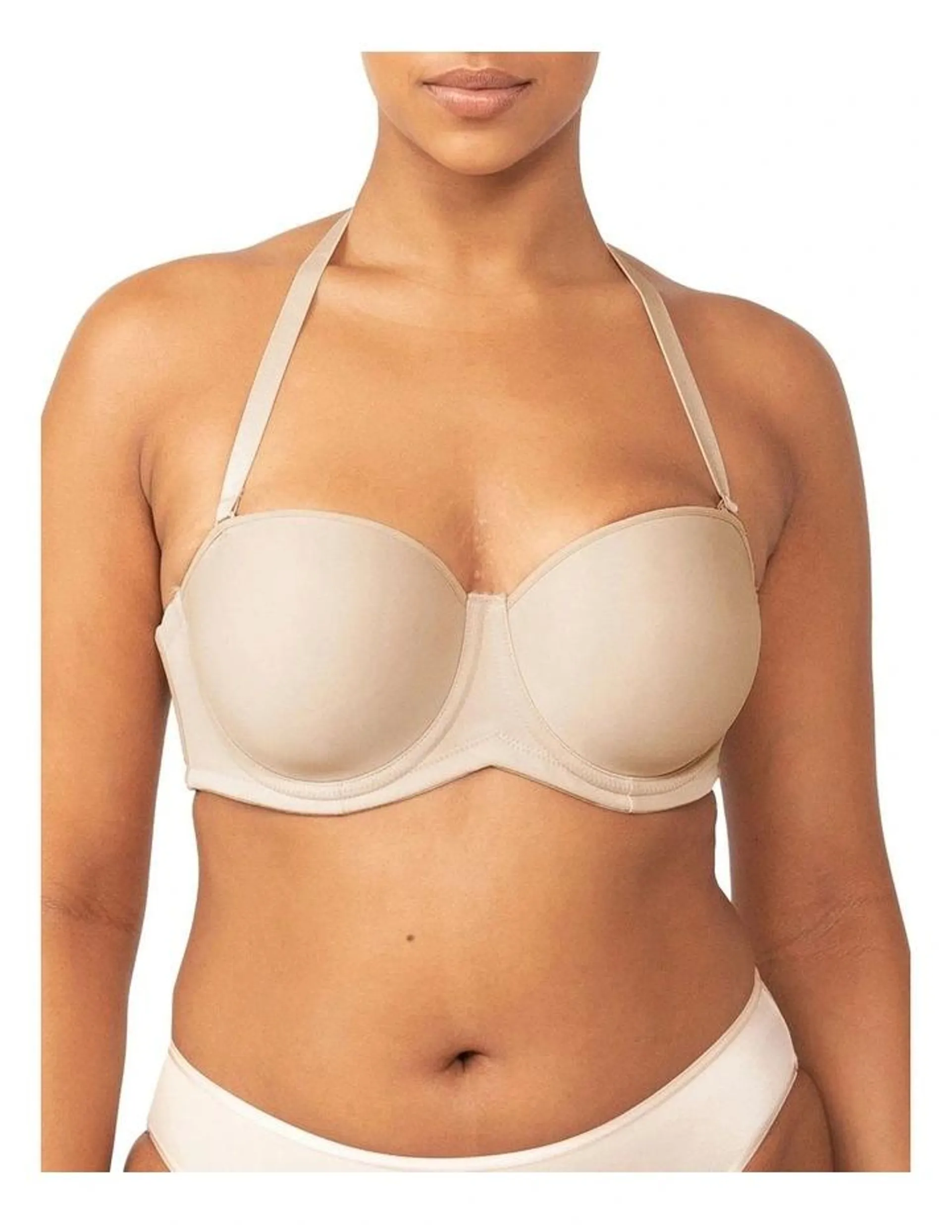 Beautiful Silhouette Strapless Bra in Nude