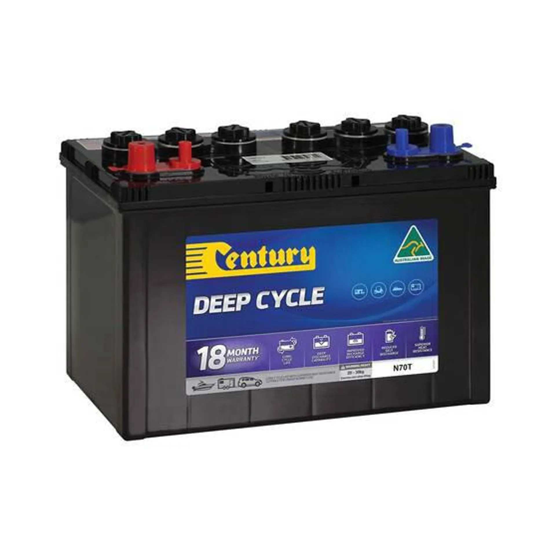 Century Deep Cycle Battery N70T 102AH