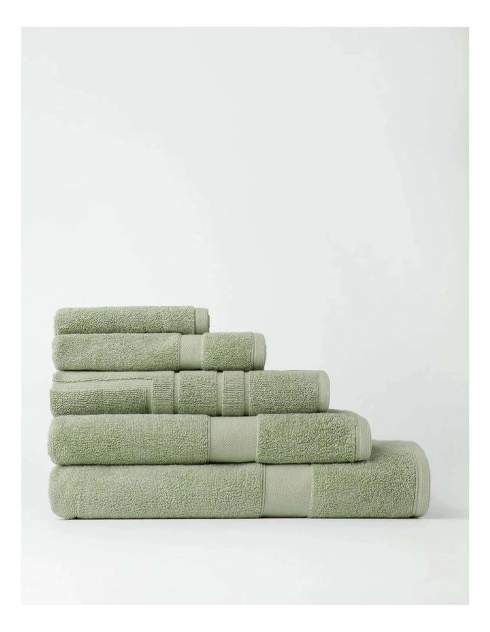 Luxury Egyptian Towel Range in Sage