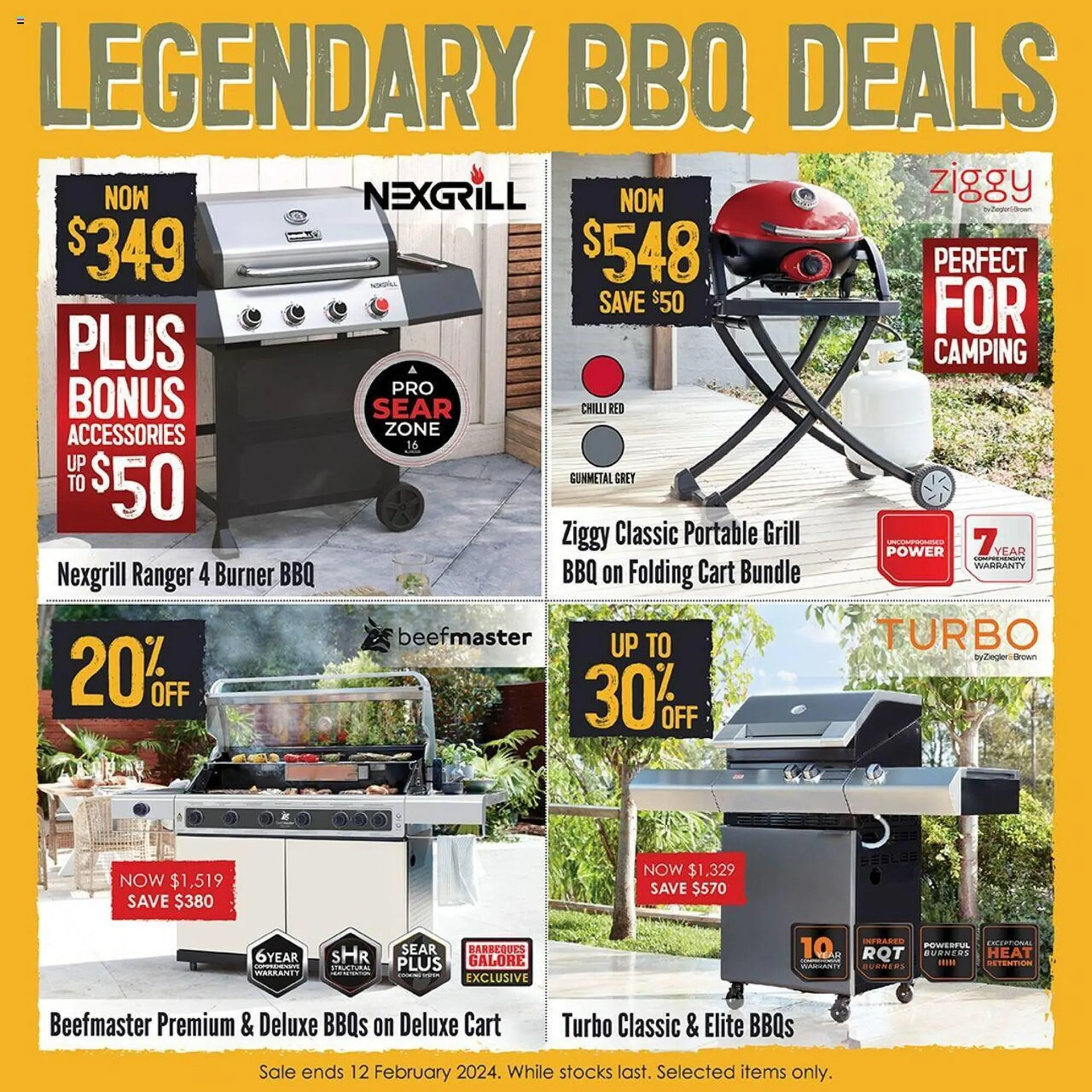 Barbeques Galore Catalogue - Catalogue valid from 16 January to 12 February 2024 - page 
