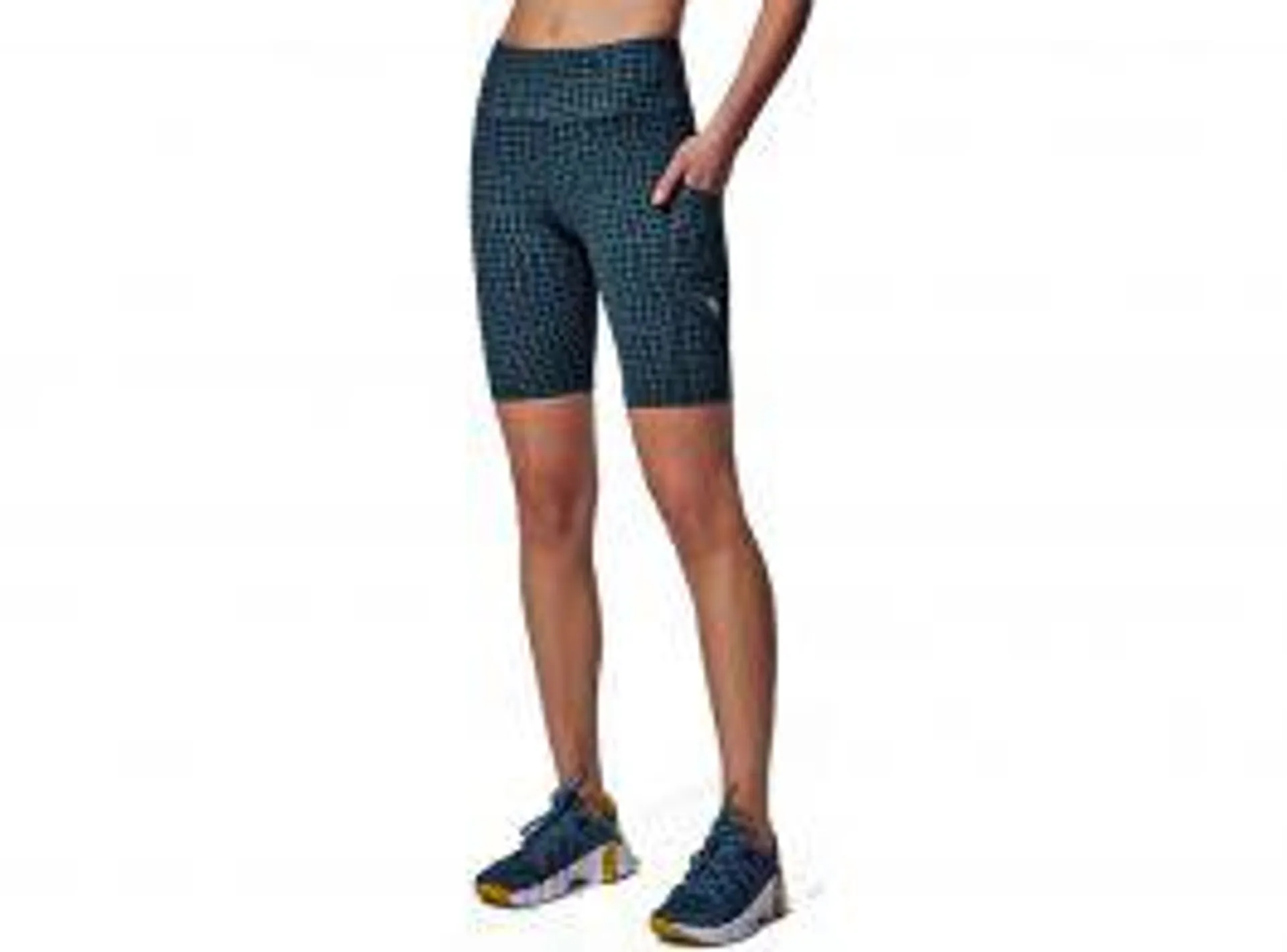 AB WAISTED "ALL STAR" BIKE TIGHT W/CORD, GUSSET & PKS 9"-TEA