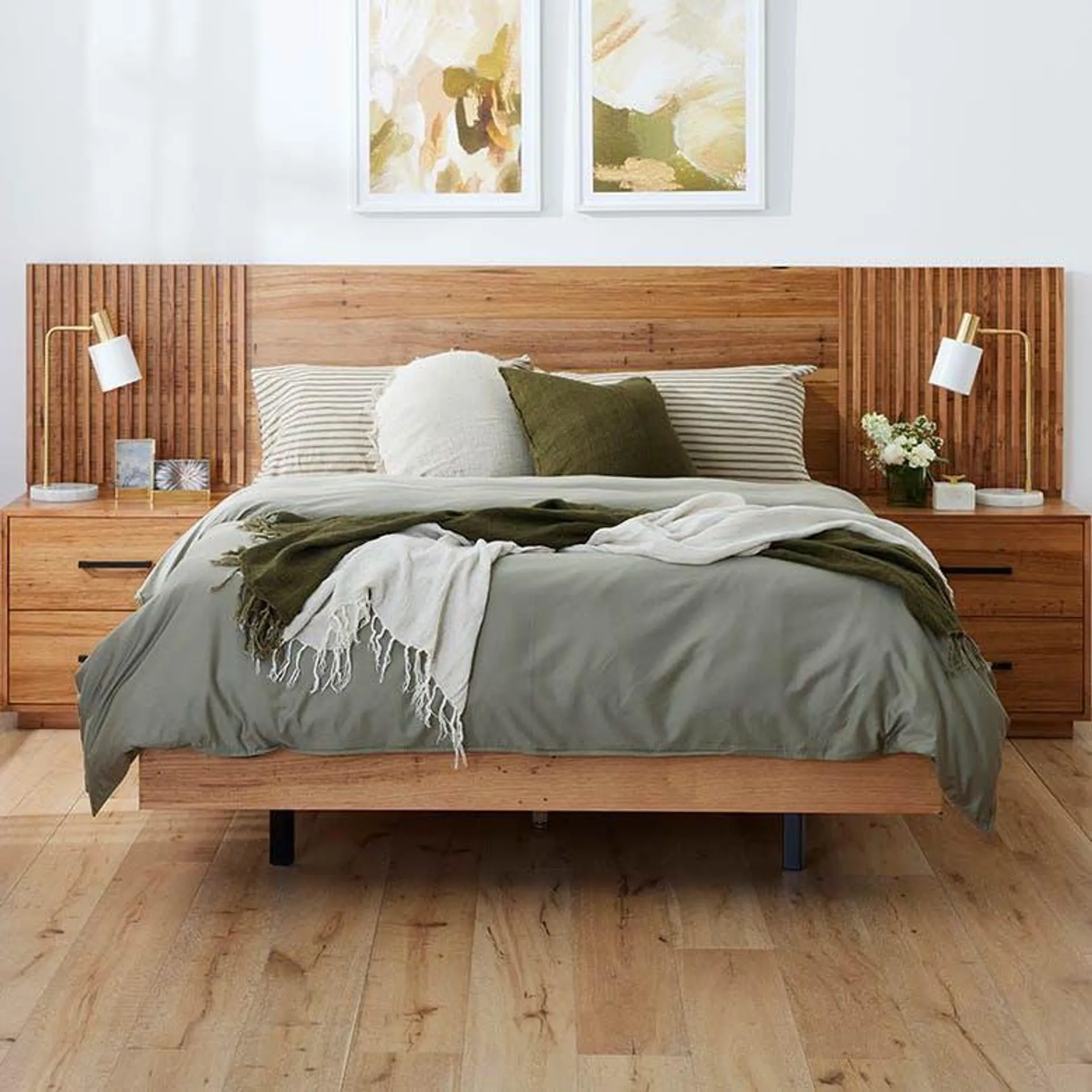 Daytona Bed Frame, Natural