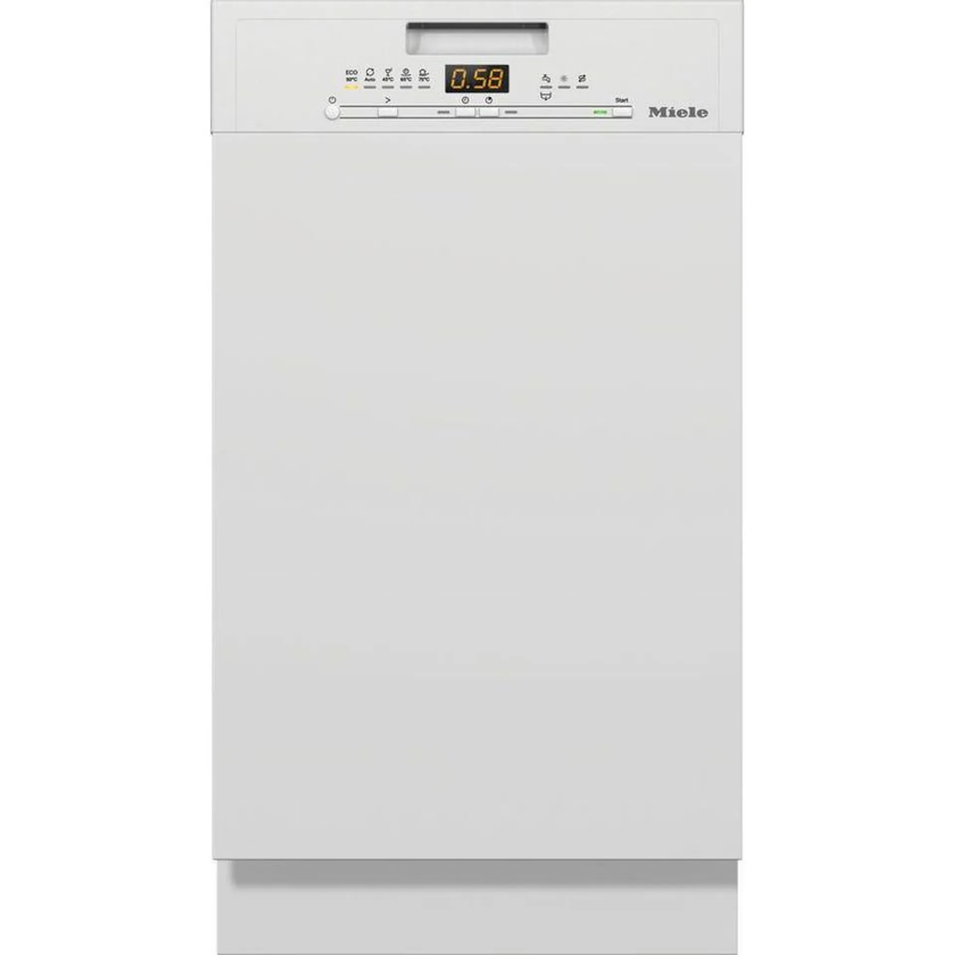 Miele G5430SCIBRWS White Semi-Integrated Dishwasher